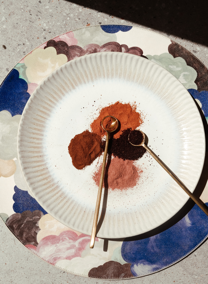 Clouds Placemat | Sunset Soiree by Lainy Hedaya