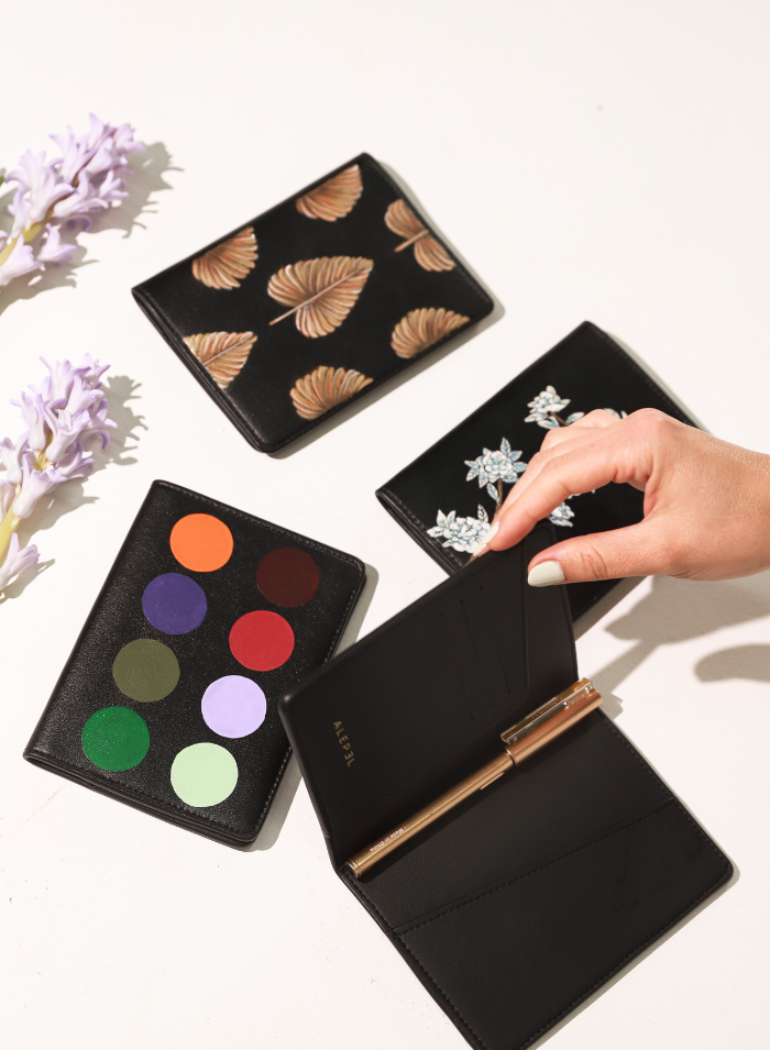 Painter's Palette Passport Holder