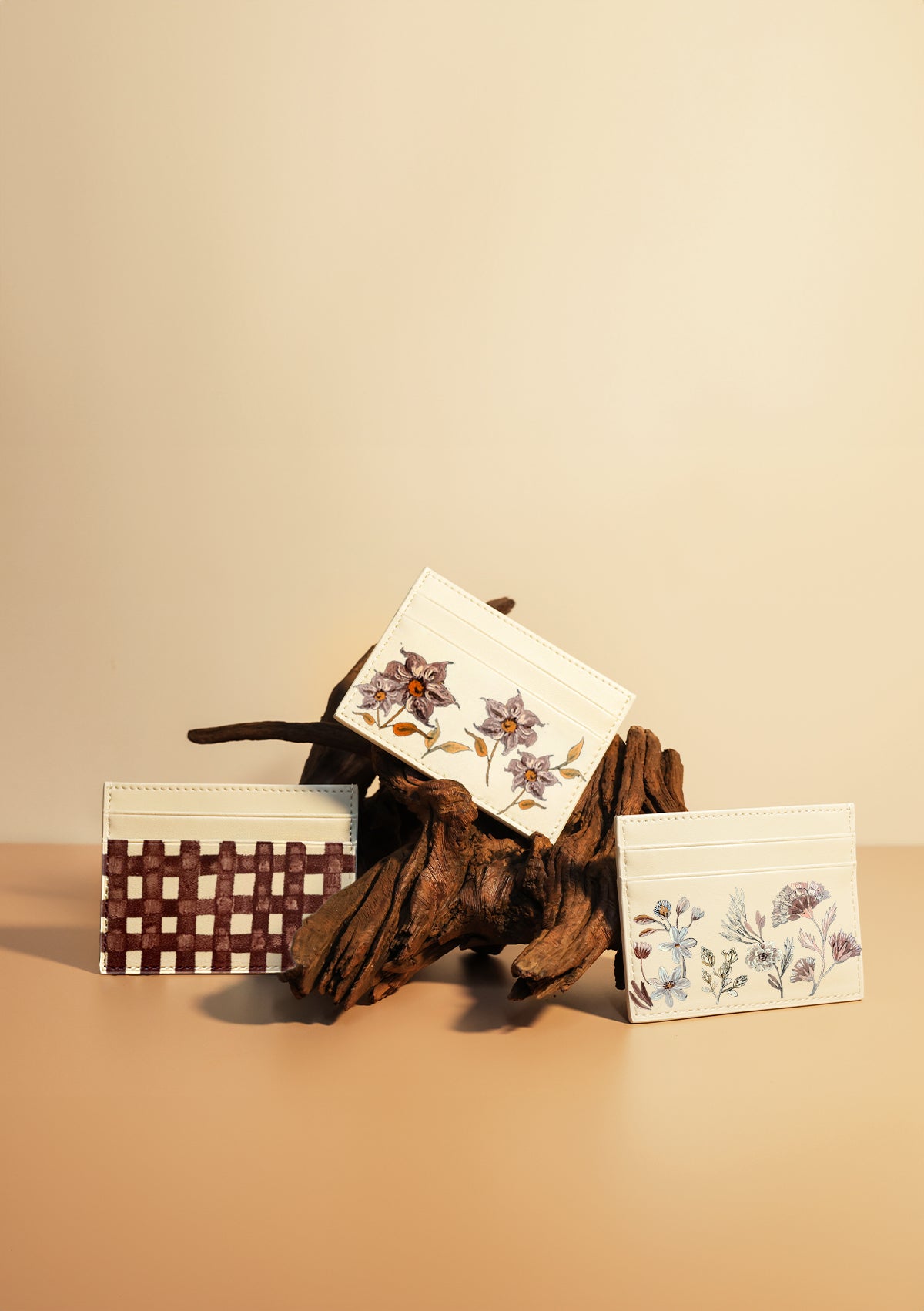 Mocha Mousse Beige Cardholder