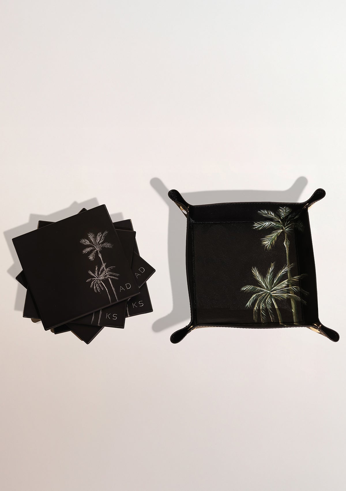 Coasters & Tray Set | TAJA x ALEPEL