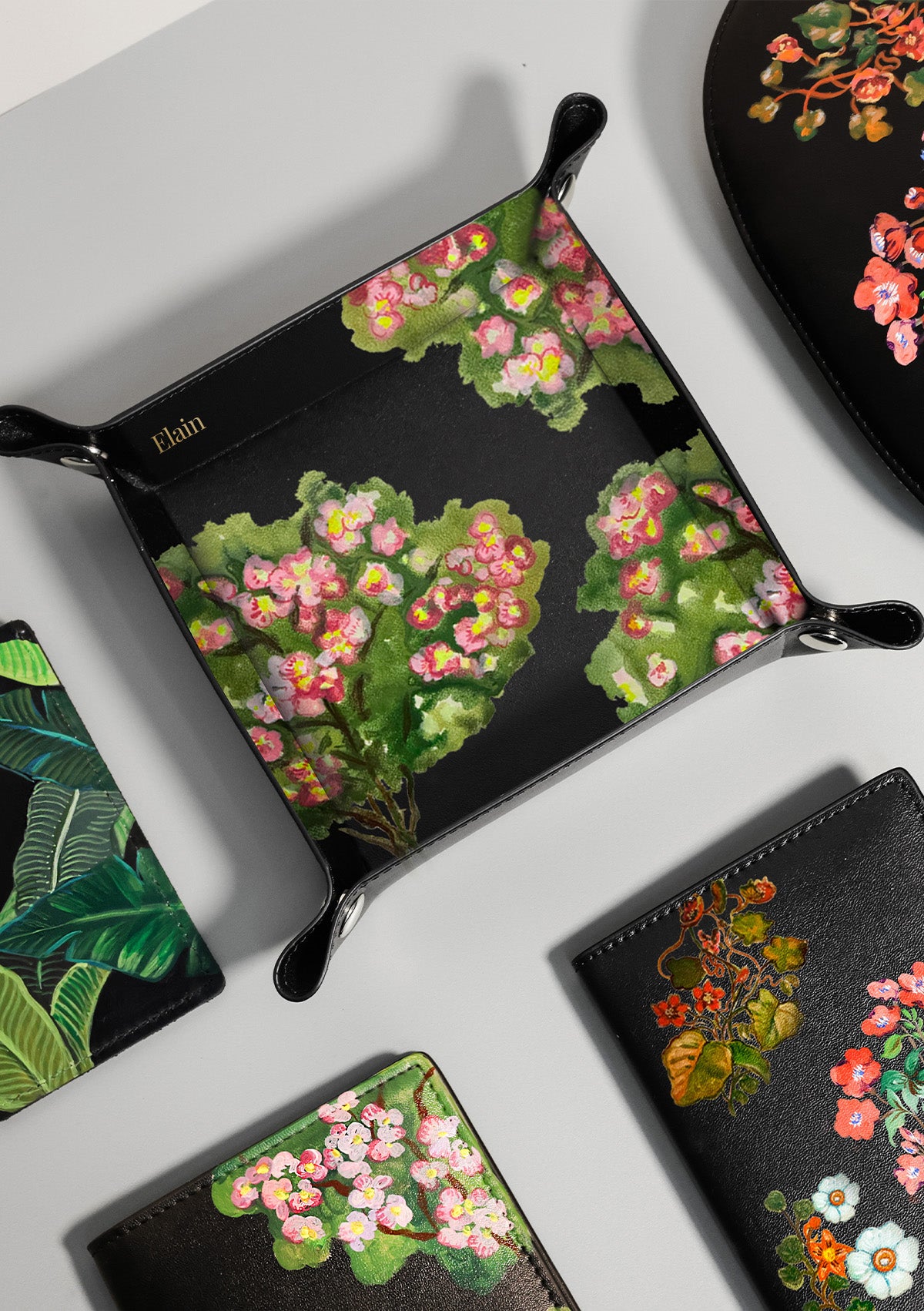 Magnolia Black Tray