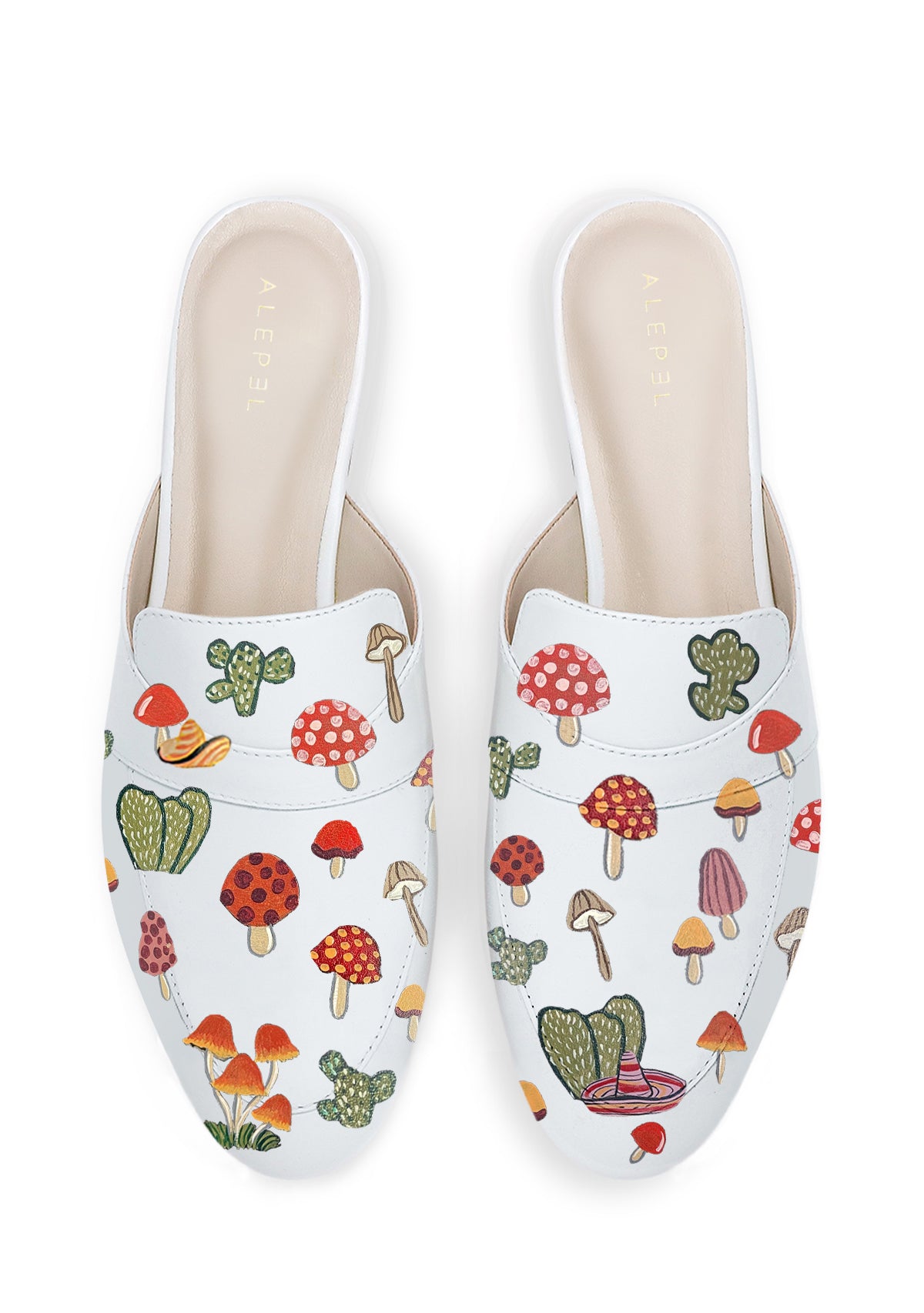 Mushroom White Mule