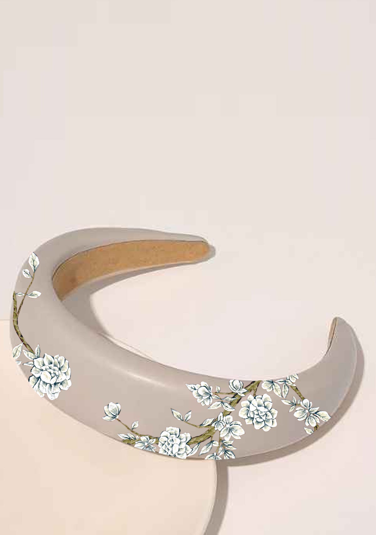 Japanese Garden Beige Headband