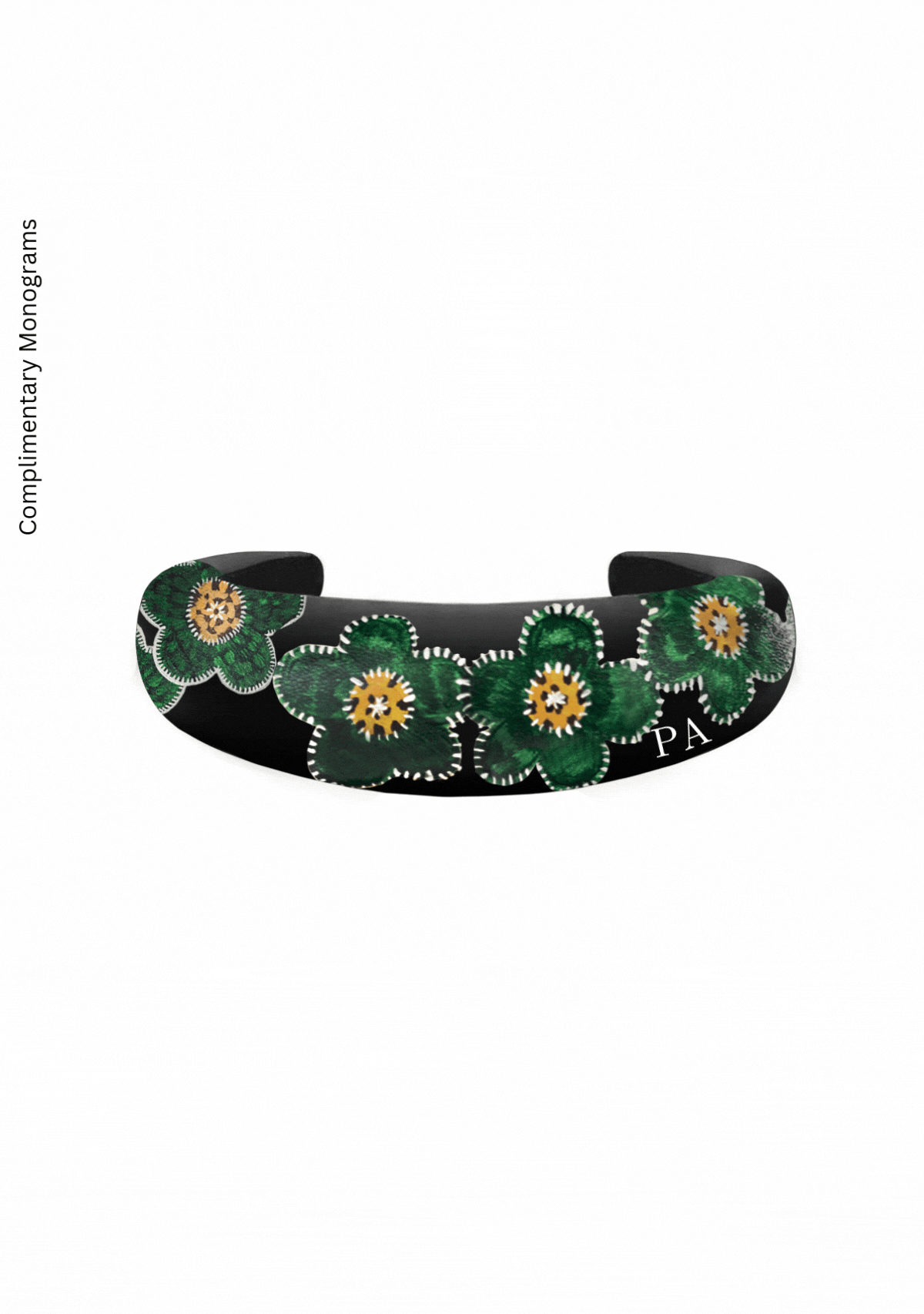 Crochet Black Headband