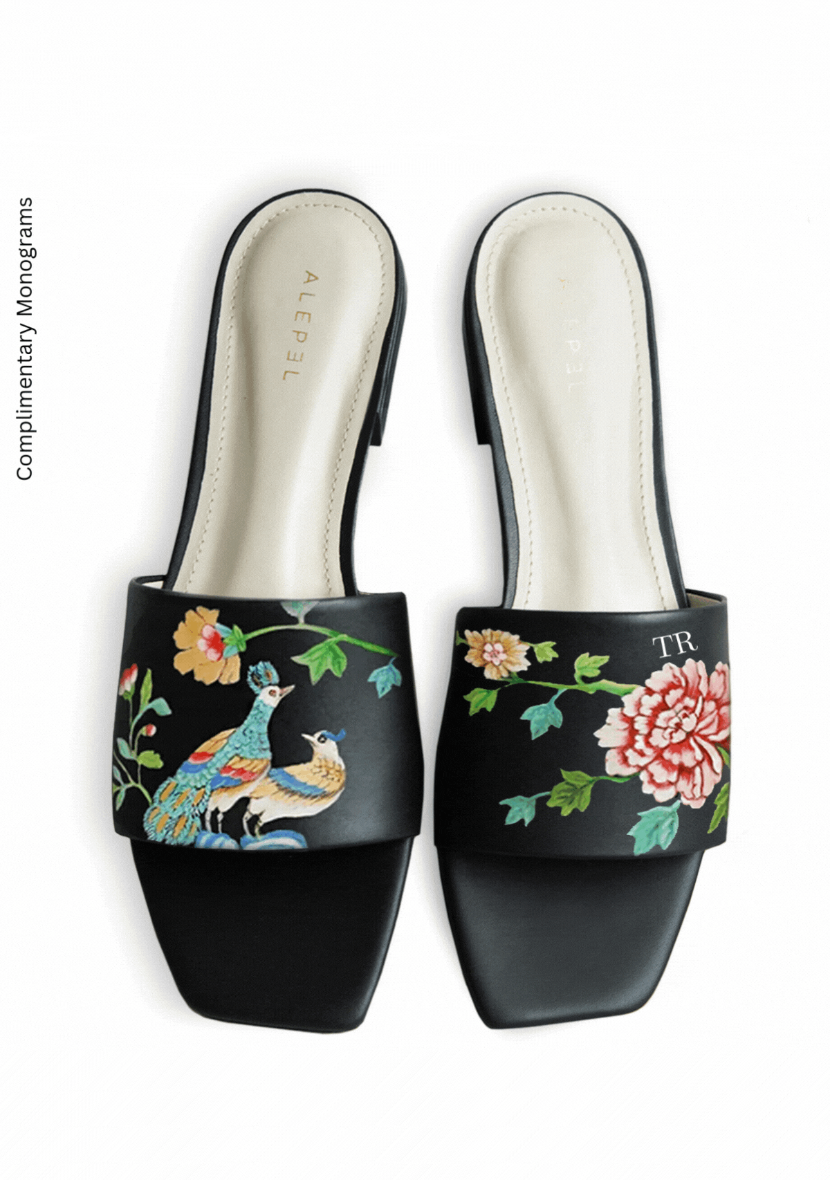 English Porcelain Black Square