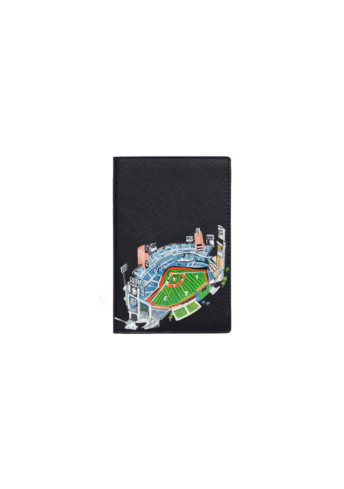 Black Passport Holder Custom Design