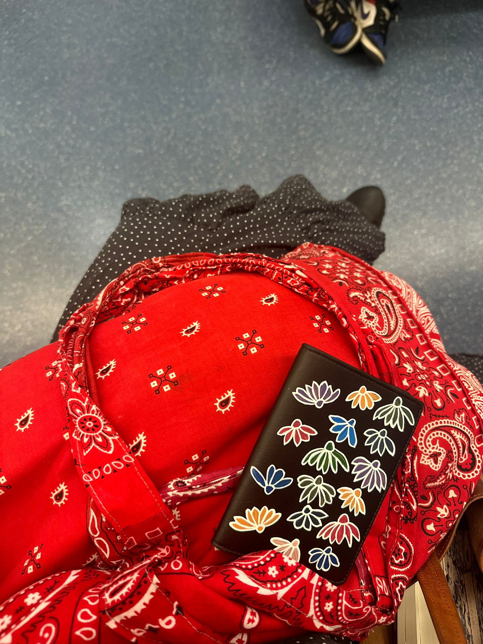 Black Passport Holder Custom Design