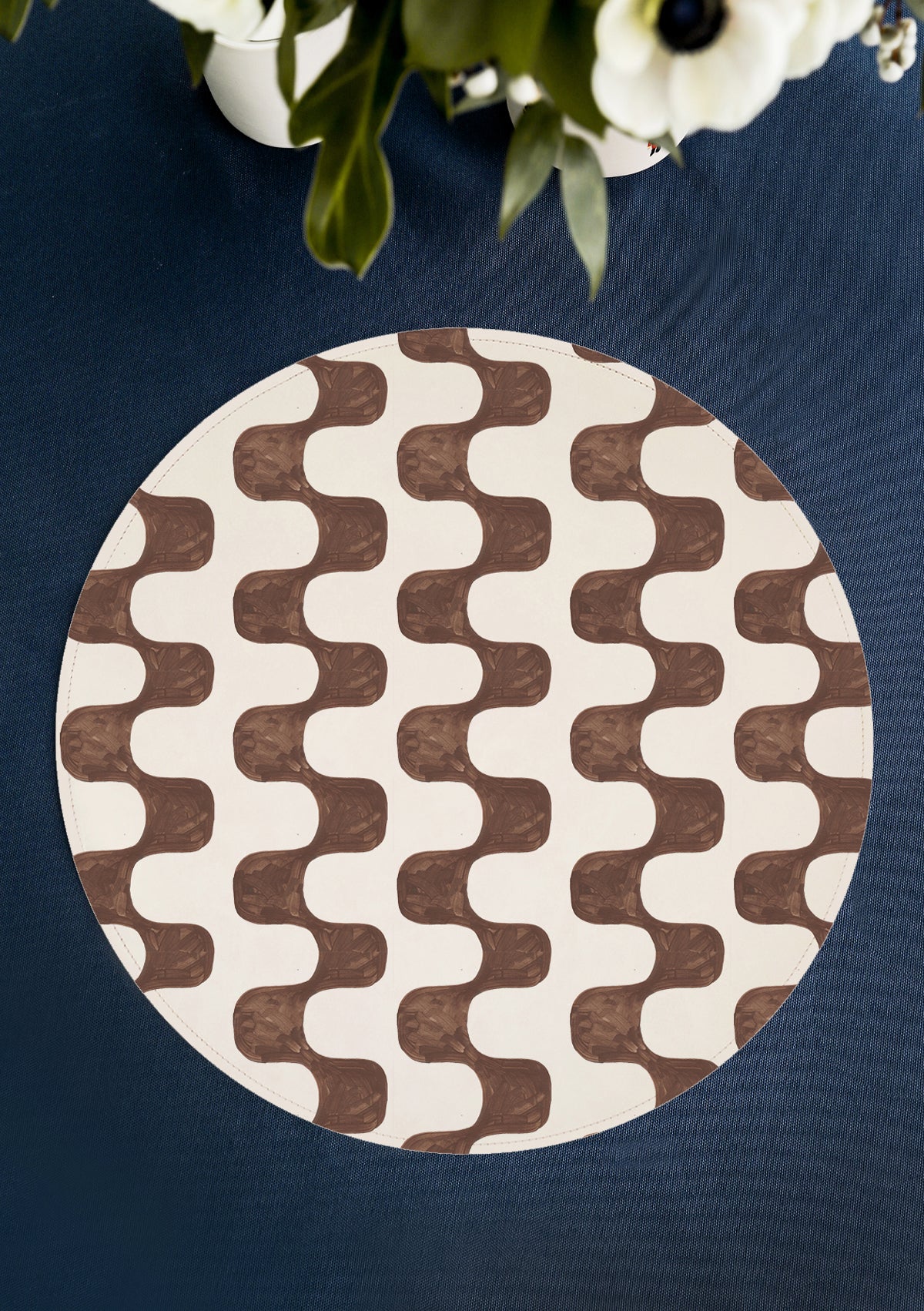 Warm Retro Beige Placemat