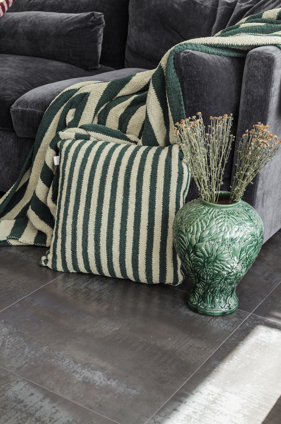 Cherry Sunset Soiree Throw Pillow | Sunday Citizen x ALEPEL by Lainy Hedaya