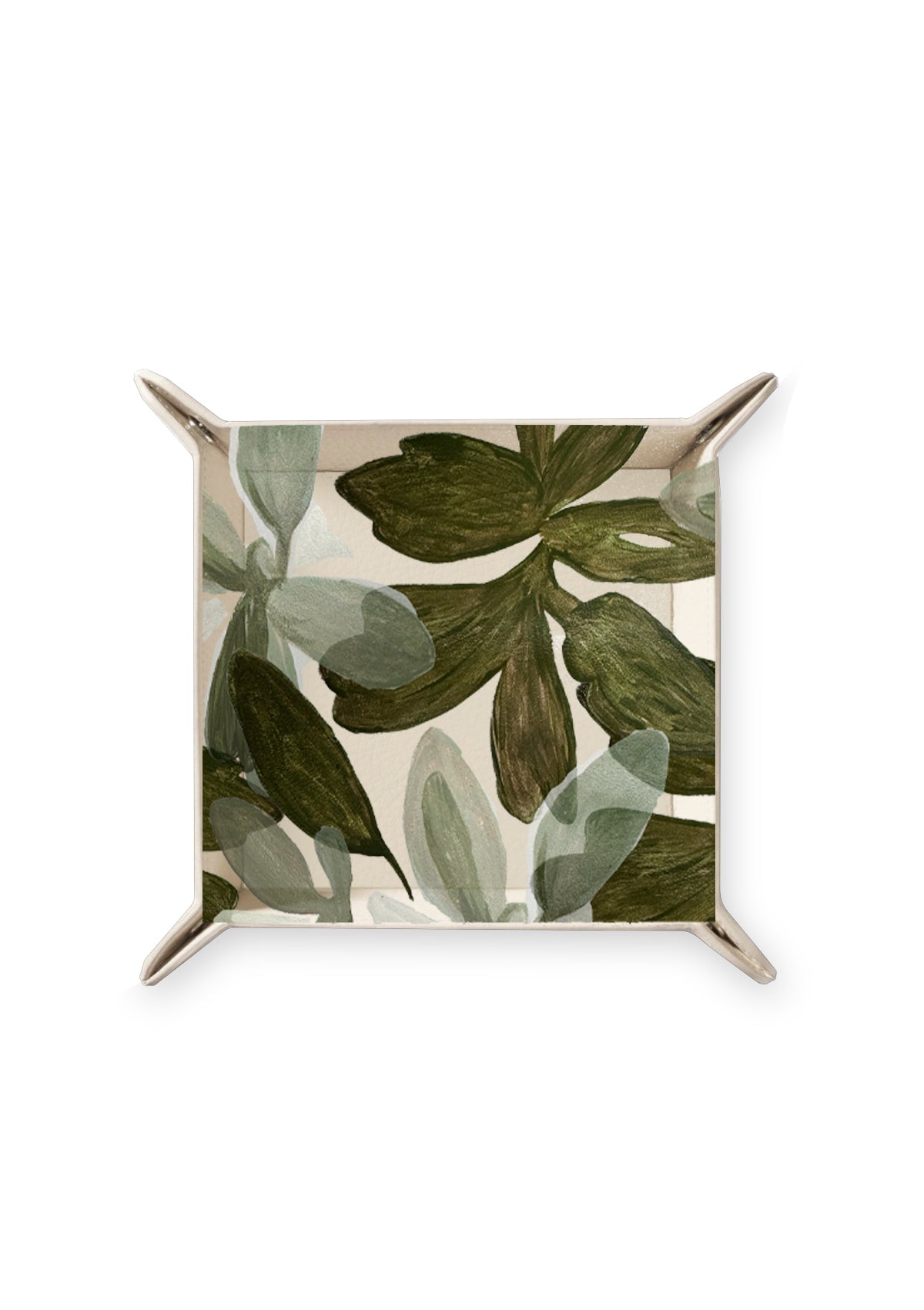 Fantasy Leaves Beige Tray