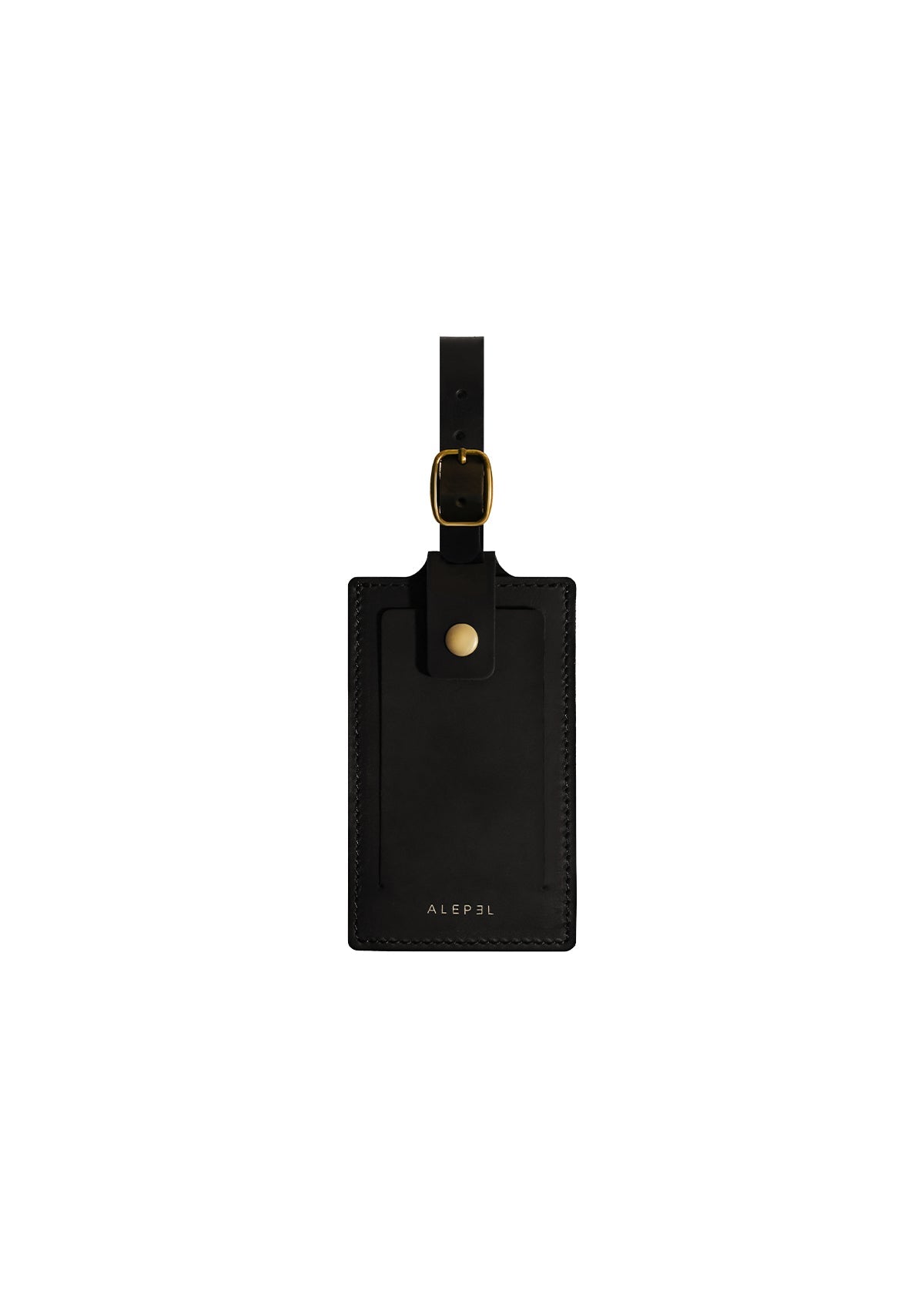 Black Luggage Tag Custom Design - ALEPEL