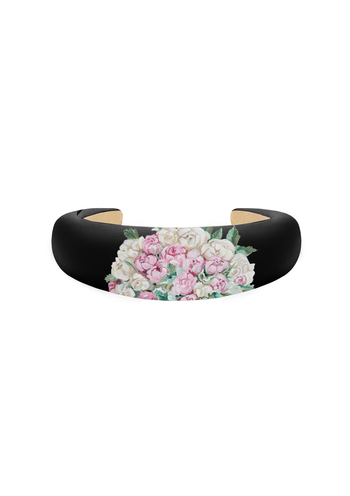 Bridal Bouquet Black Headband - ALEPEL
