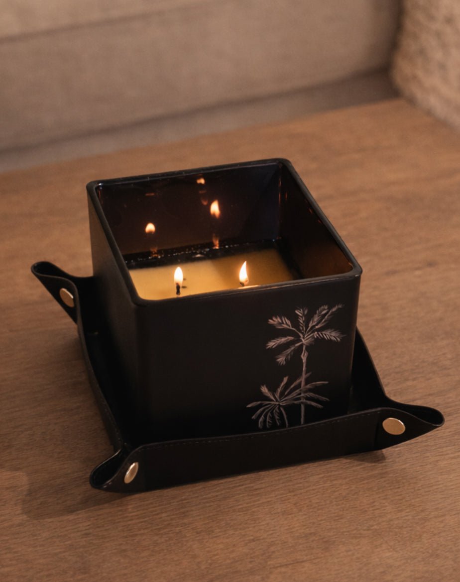 Candle & Tray Set | TAJA x ALEPEL - ALEPEL
