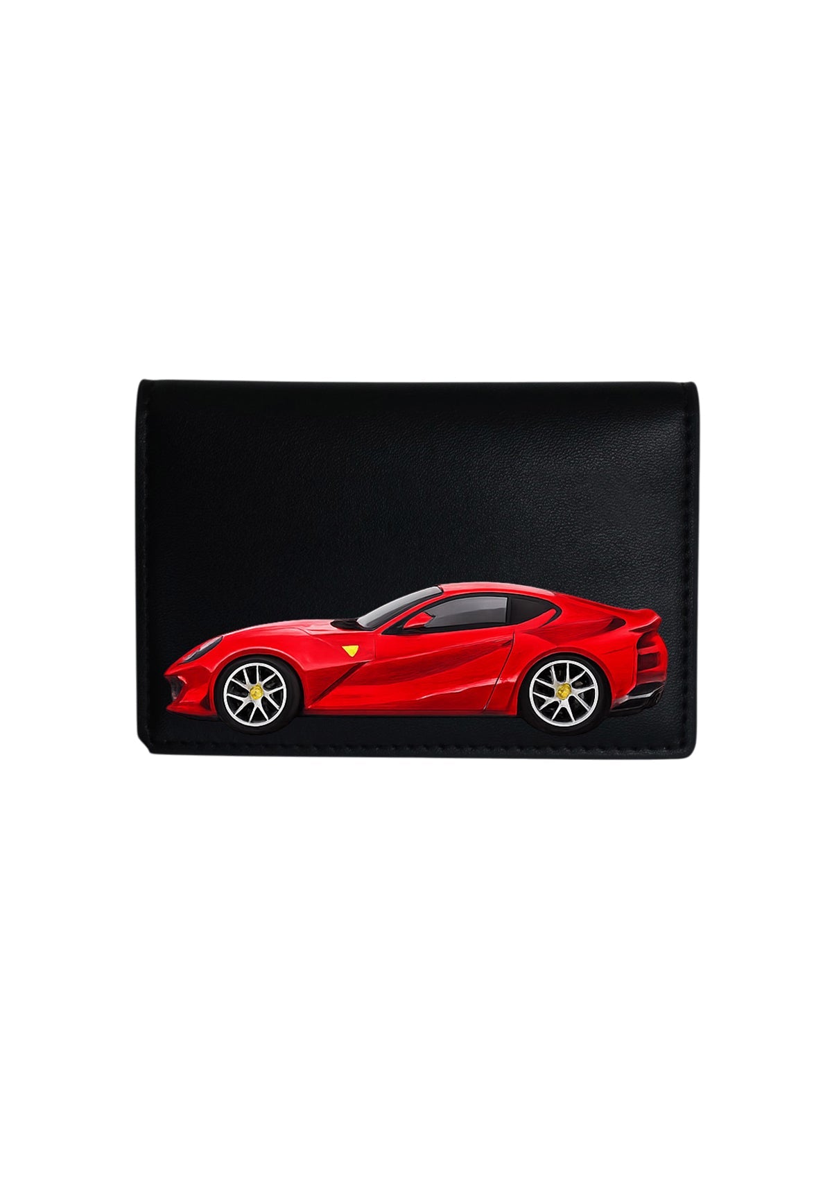 Horsepower Black Bifold Wallet - ALEPEL