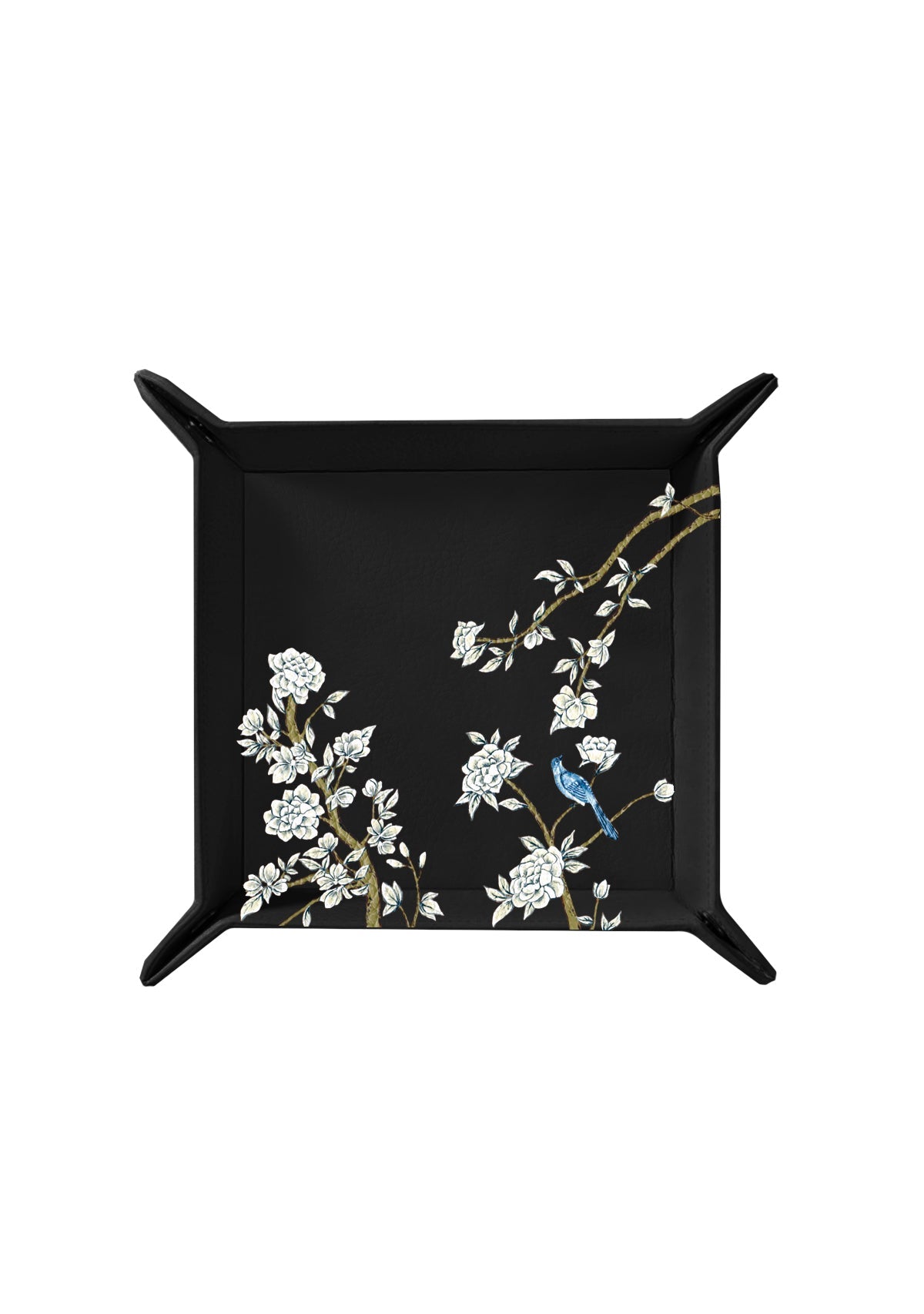 Japanese Garden Black Tray - ALEPEL