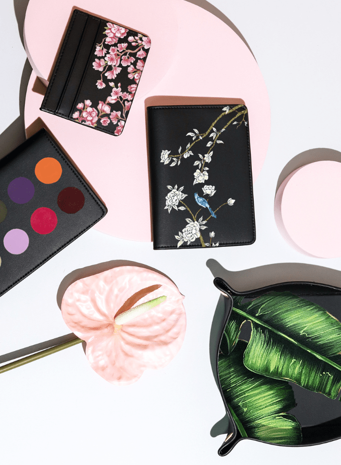 Japanese Garden Passport Holder - ALEPEL