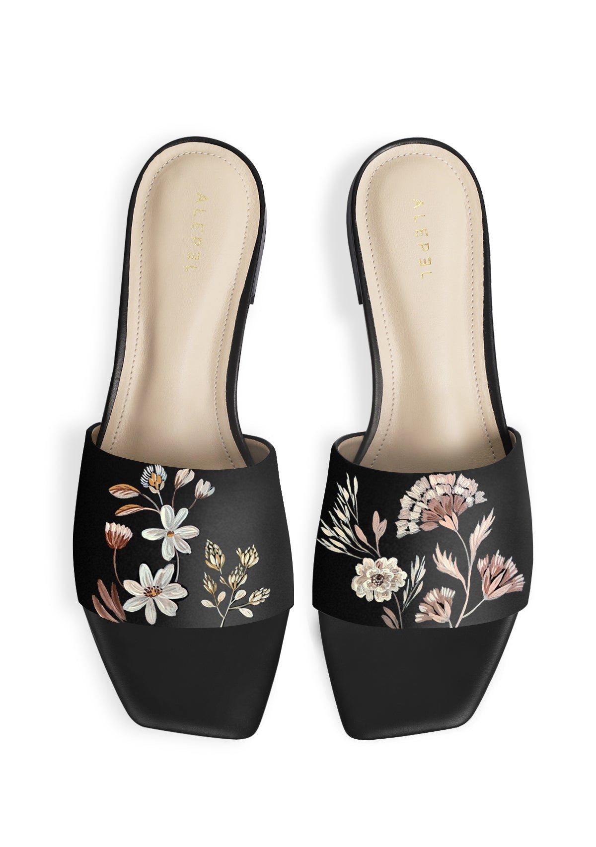 Mocha Mousse Black Square - ALEPEL