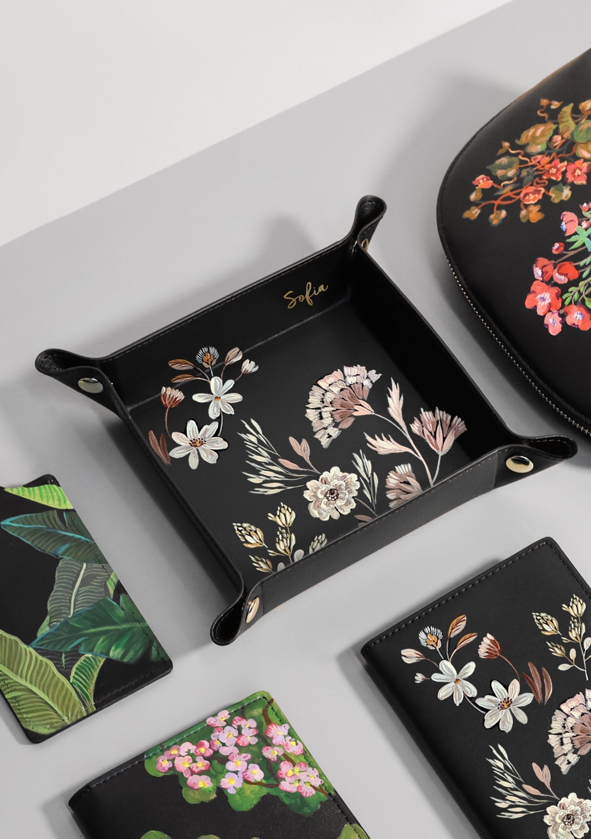 Mocha Mousse Black Tray - ALEPEL