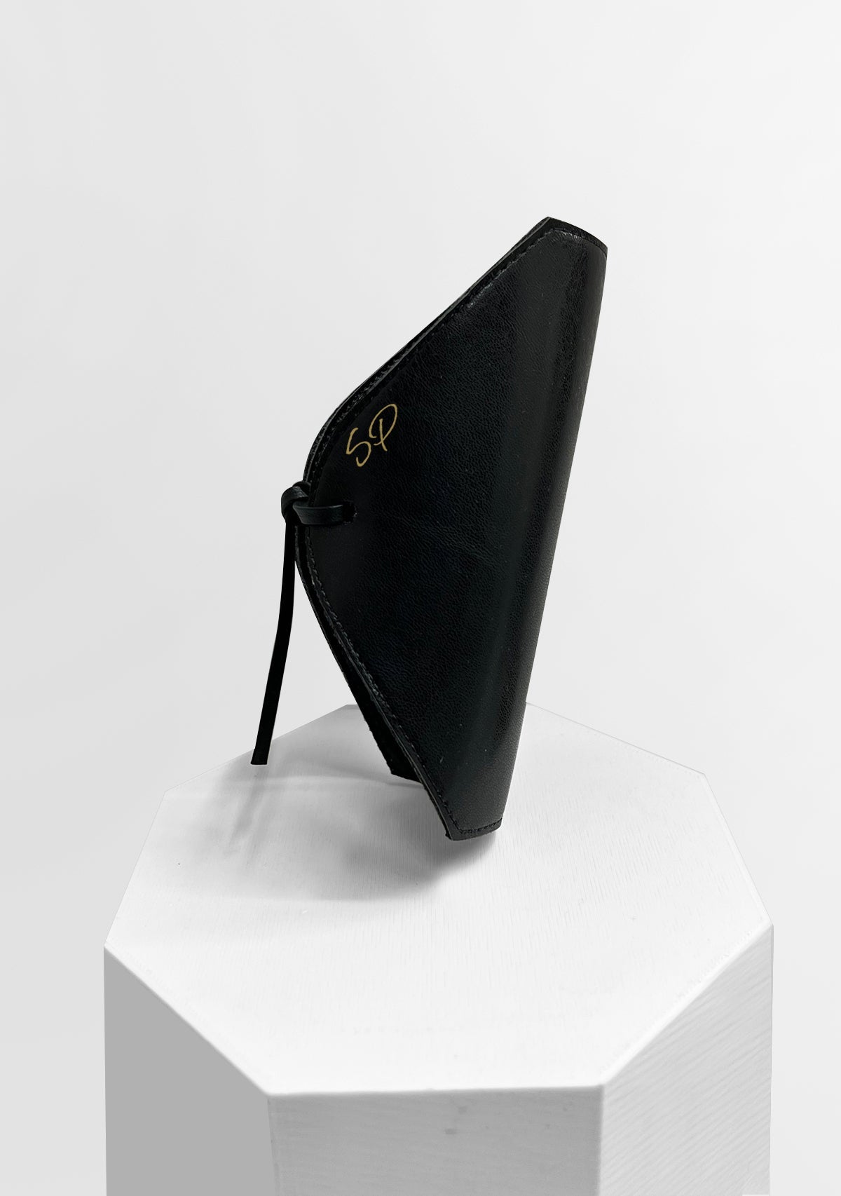 Monogram Black Napkin Holder - ALEPEL