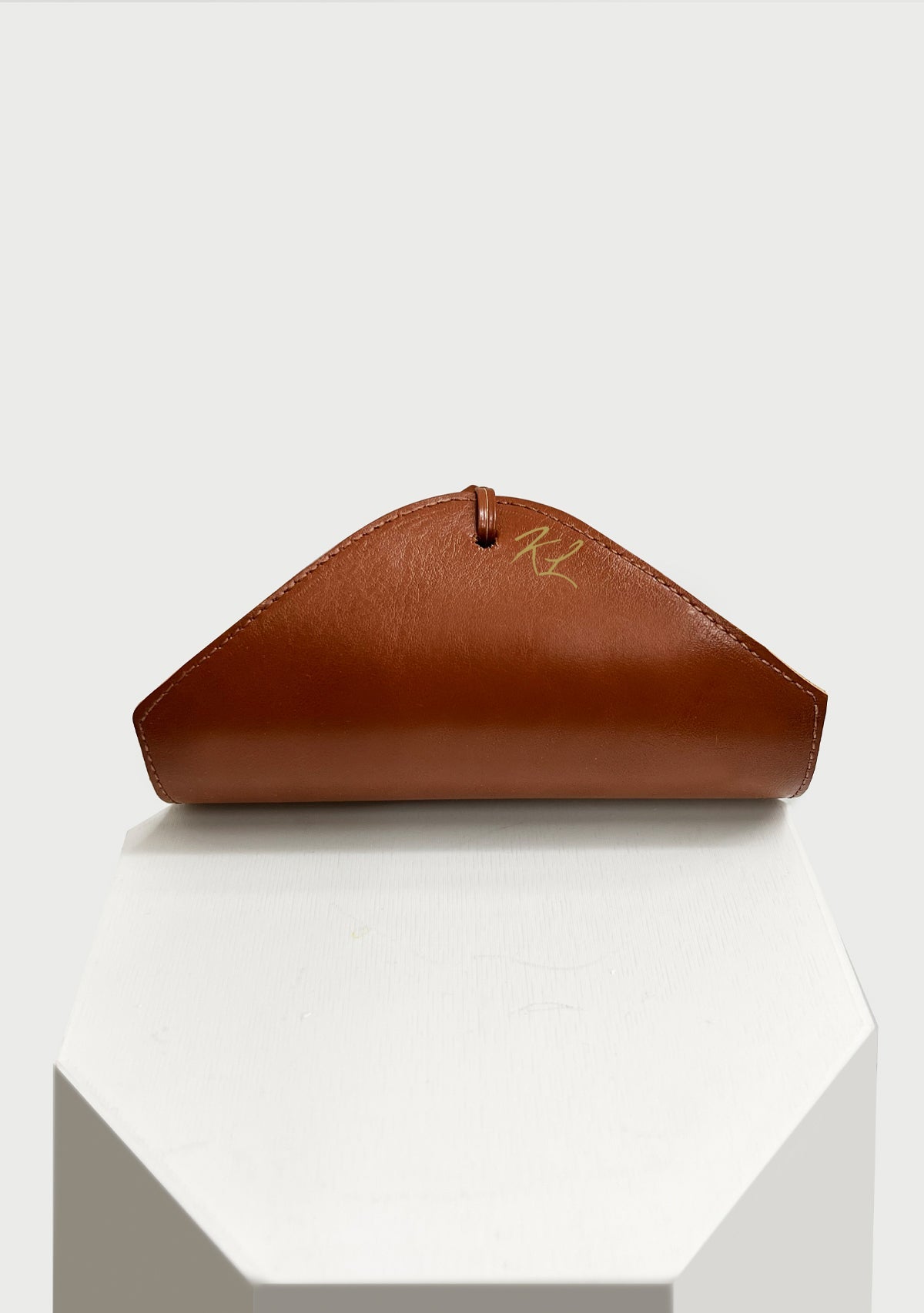 Monogram Brown Napkin Holder - ALEPEL