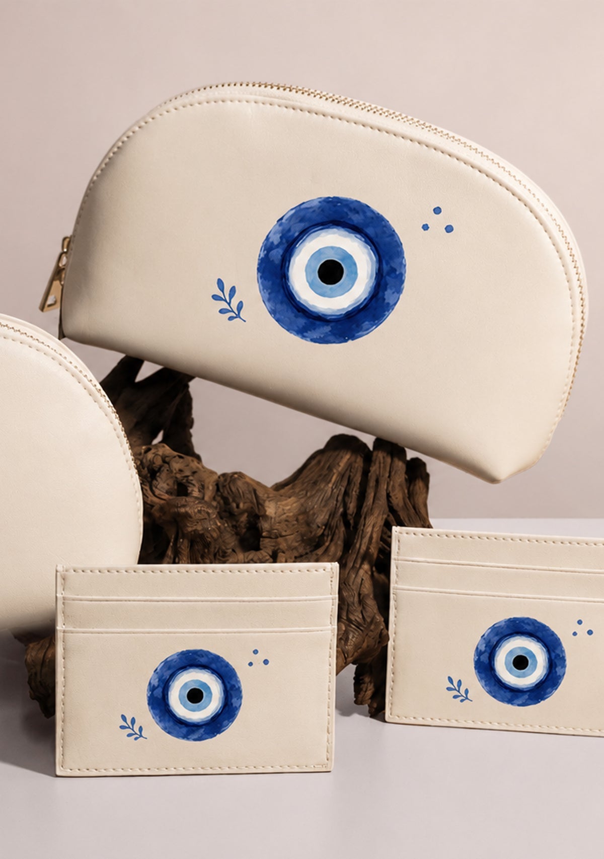 Protection Eye Beige Dopp Kit - ALEPEL
