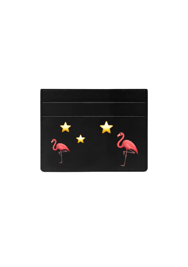 Text Me Black Cardholder - ALEPEL