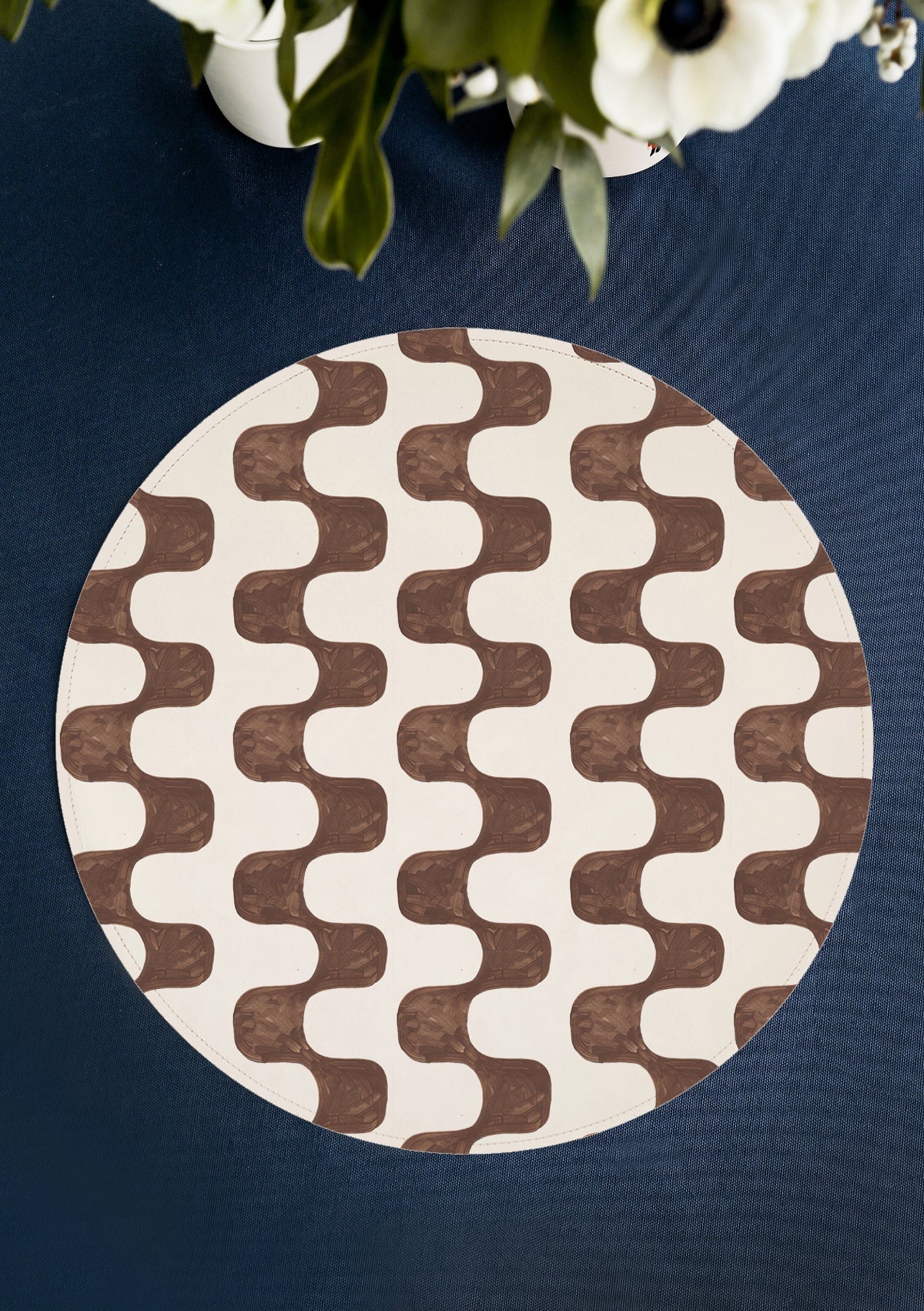Warm Retro Beige Placemat - ALEPEL