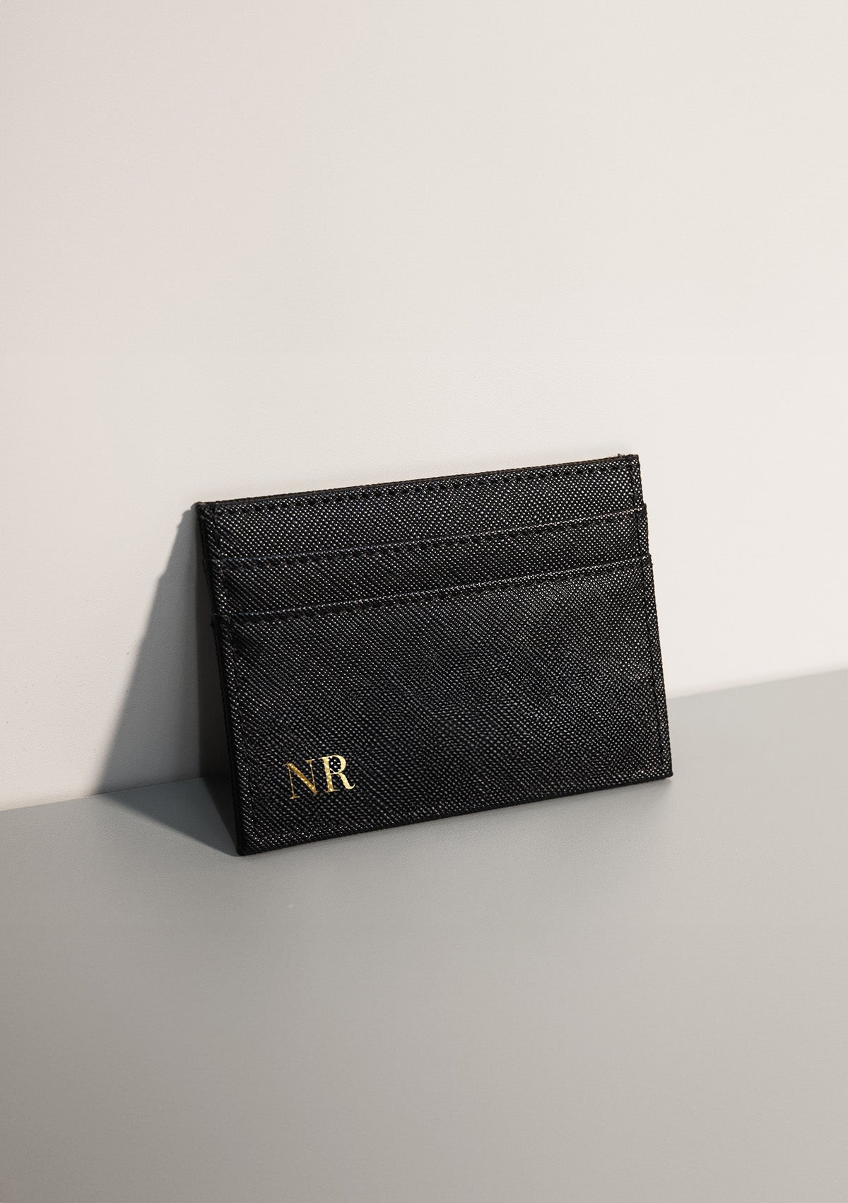 Yellow Bullet Black Cardholder - ALEPEL