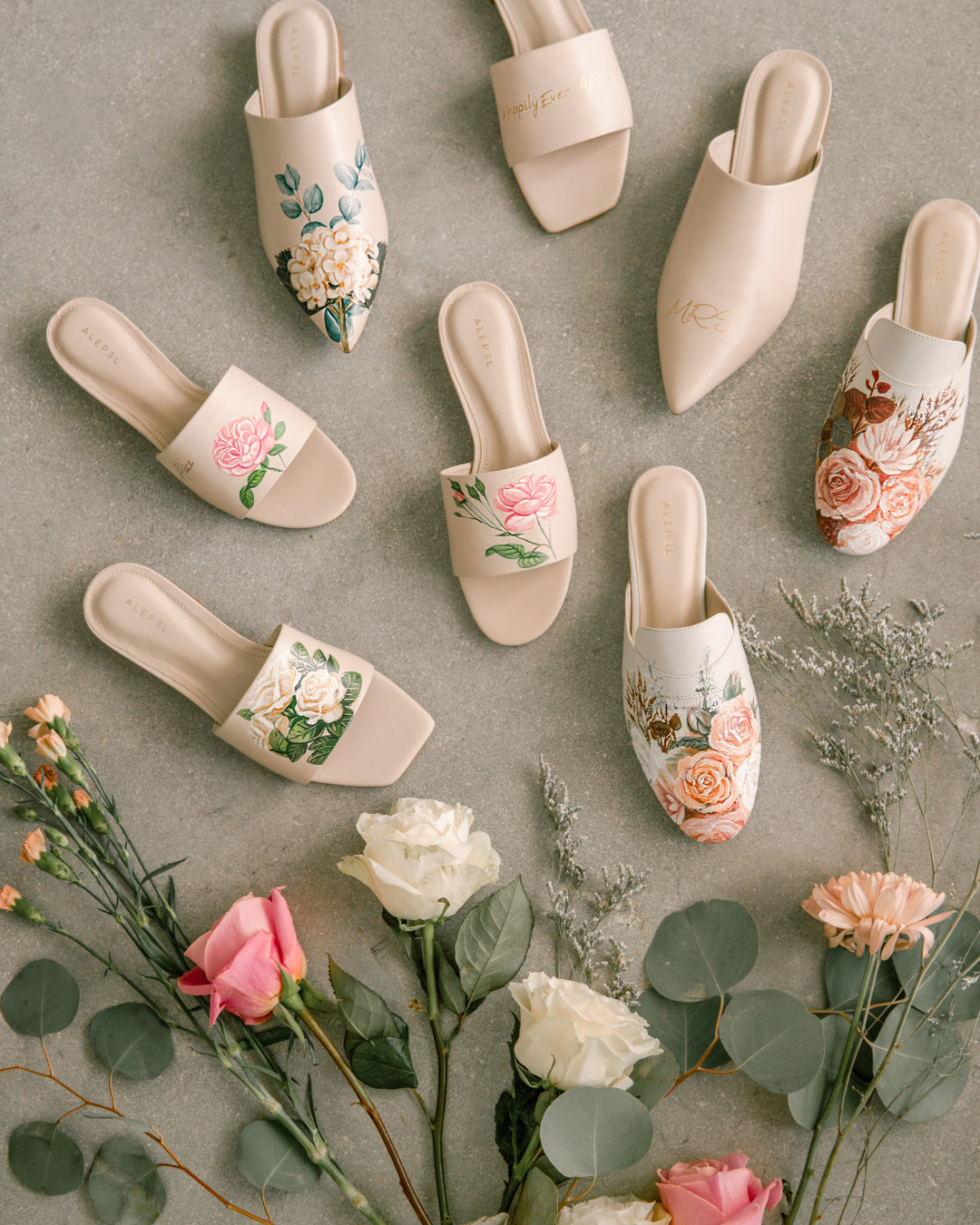 Bridal Bouquet White Sneaker