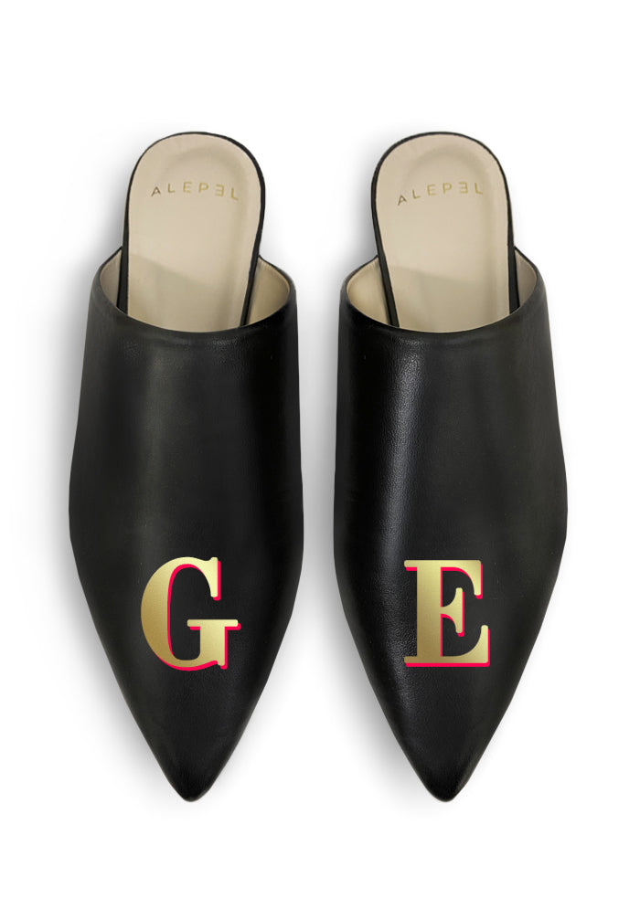 Monogram Black Pointe