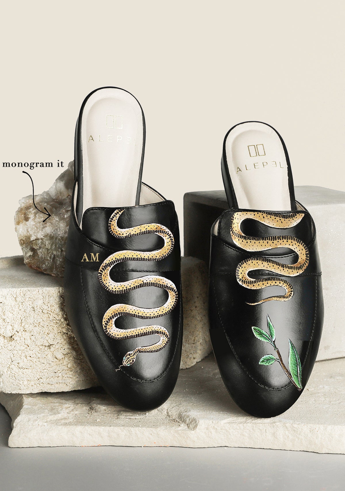 Serpent Black Mule