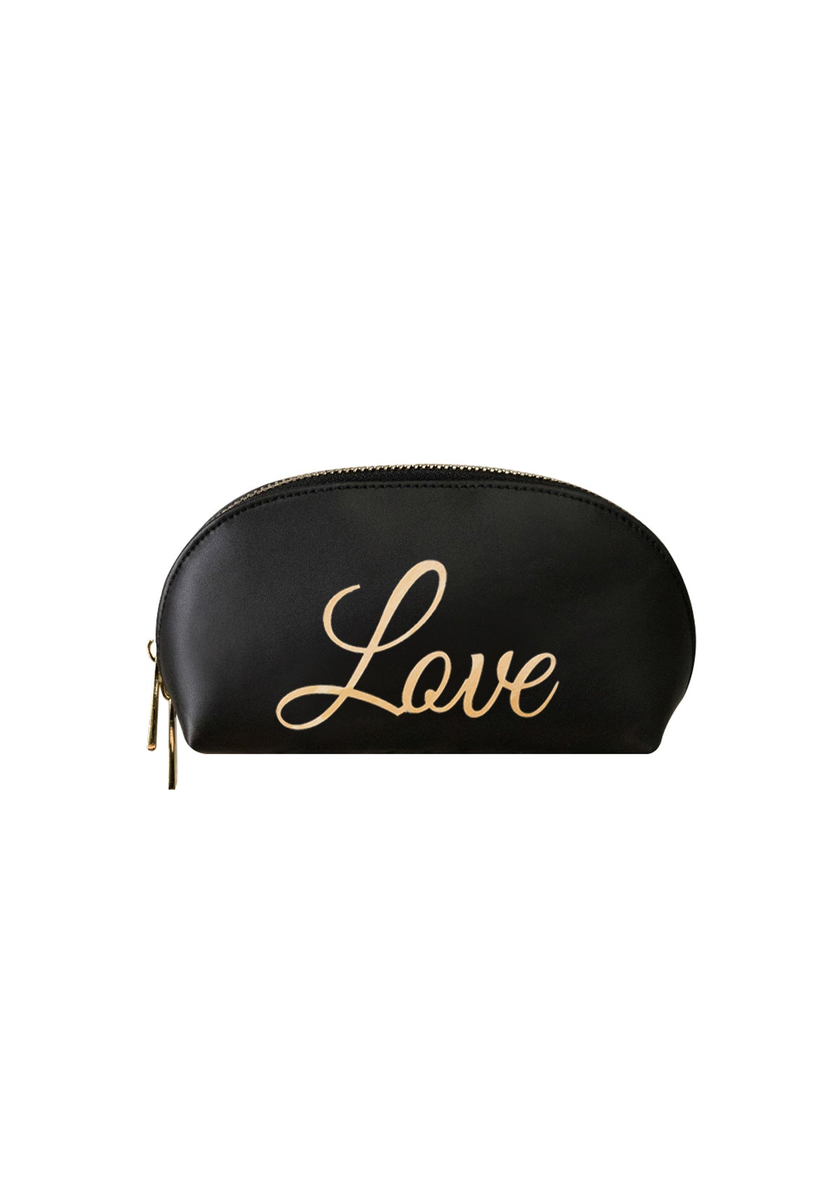 Monogram Black Makeup Bag