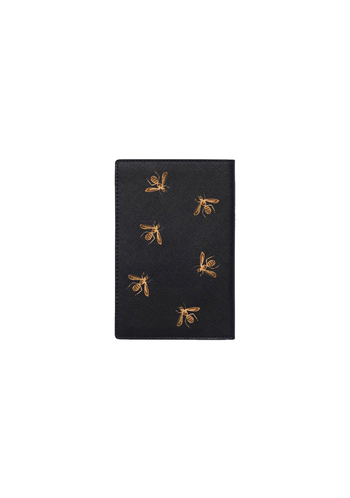 Metallic Bees Passport Holder