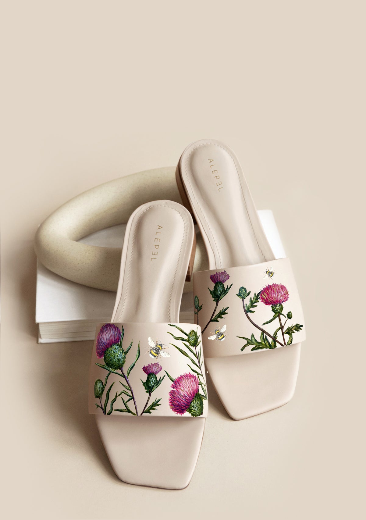 Beige Square Custom Design