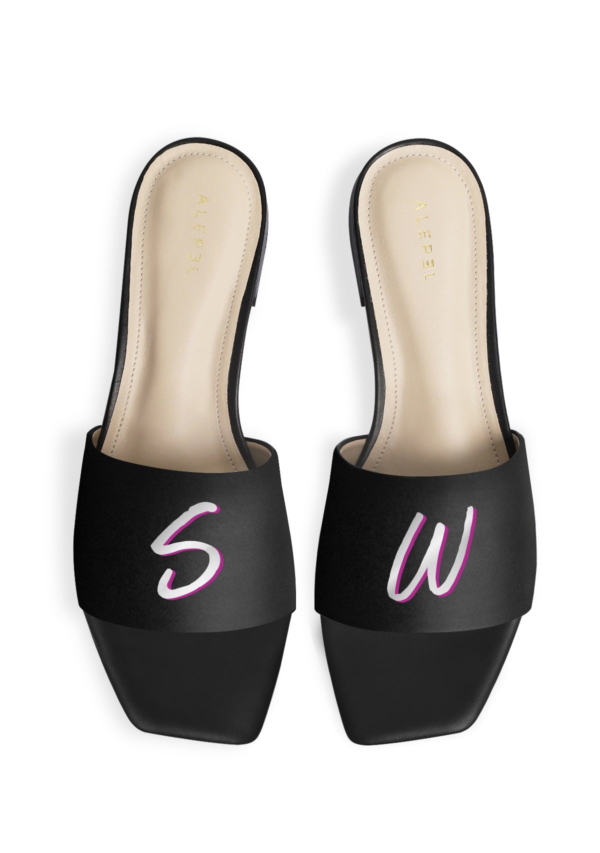 Monogram Black Square