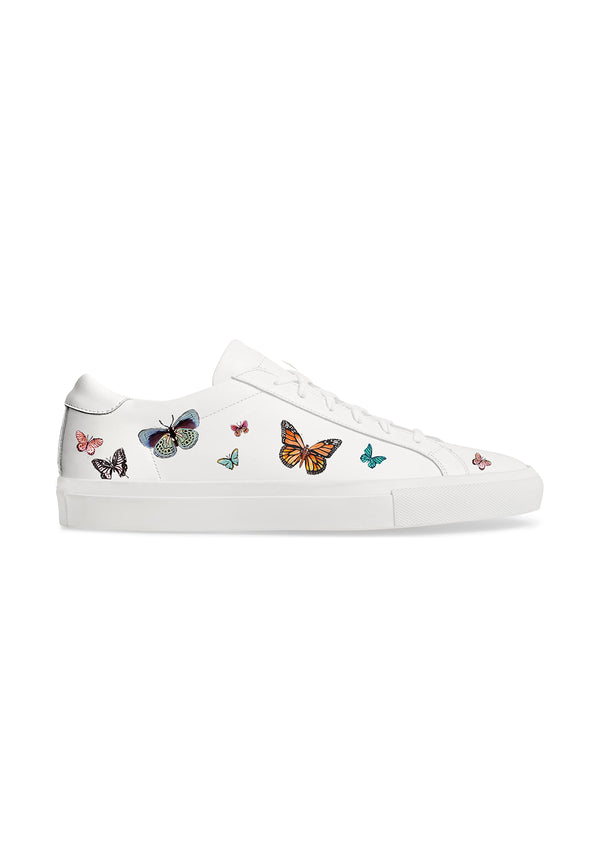 Butterflies White Sneaker