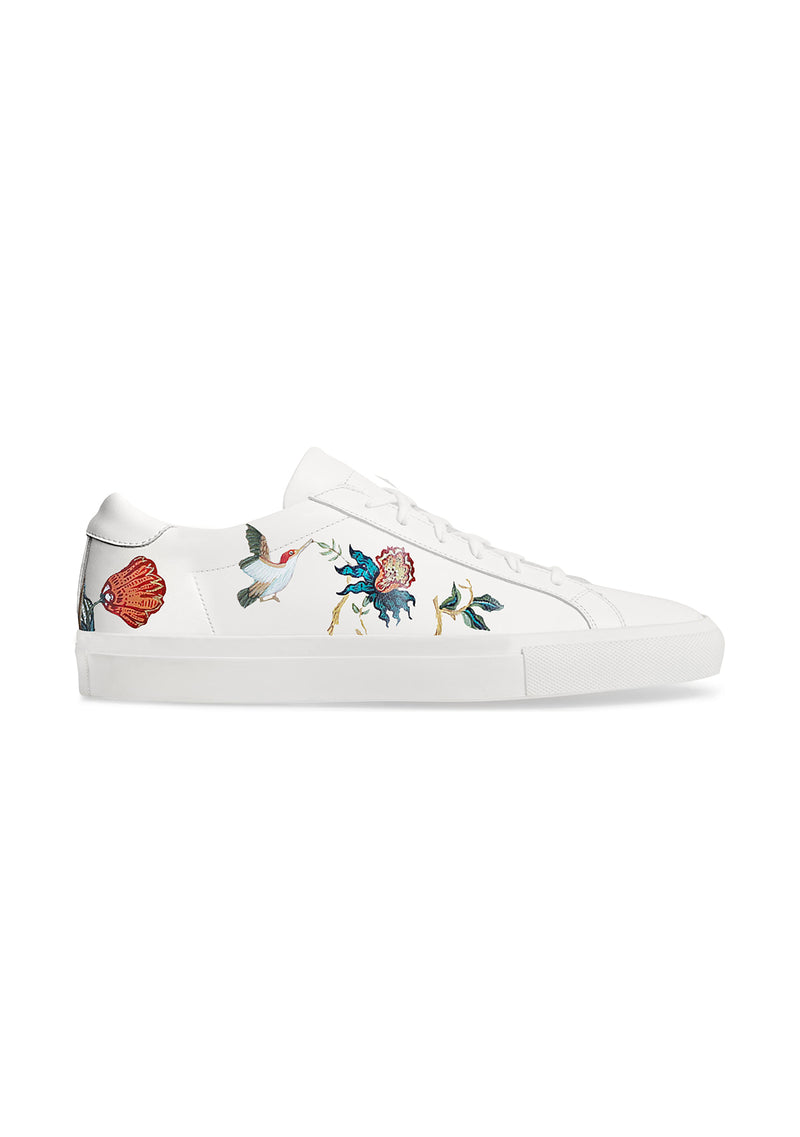 Bird Floral White Sneaker