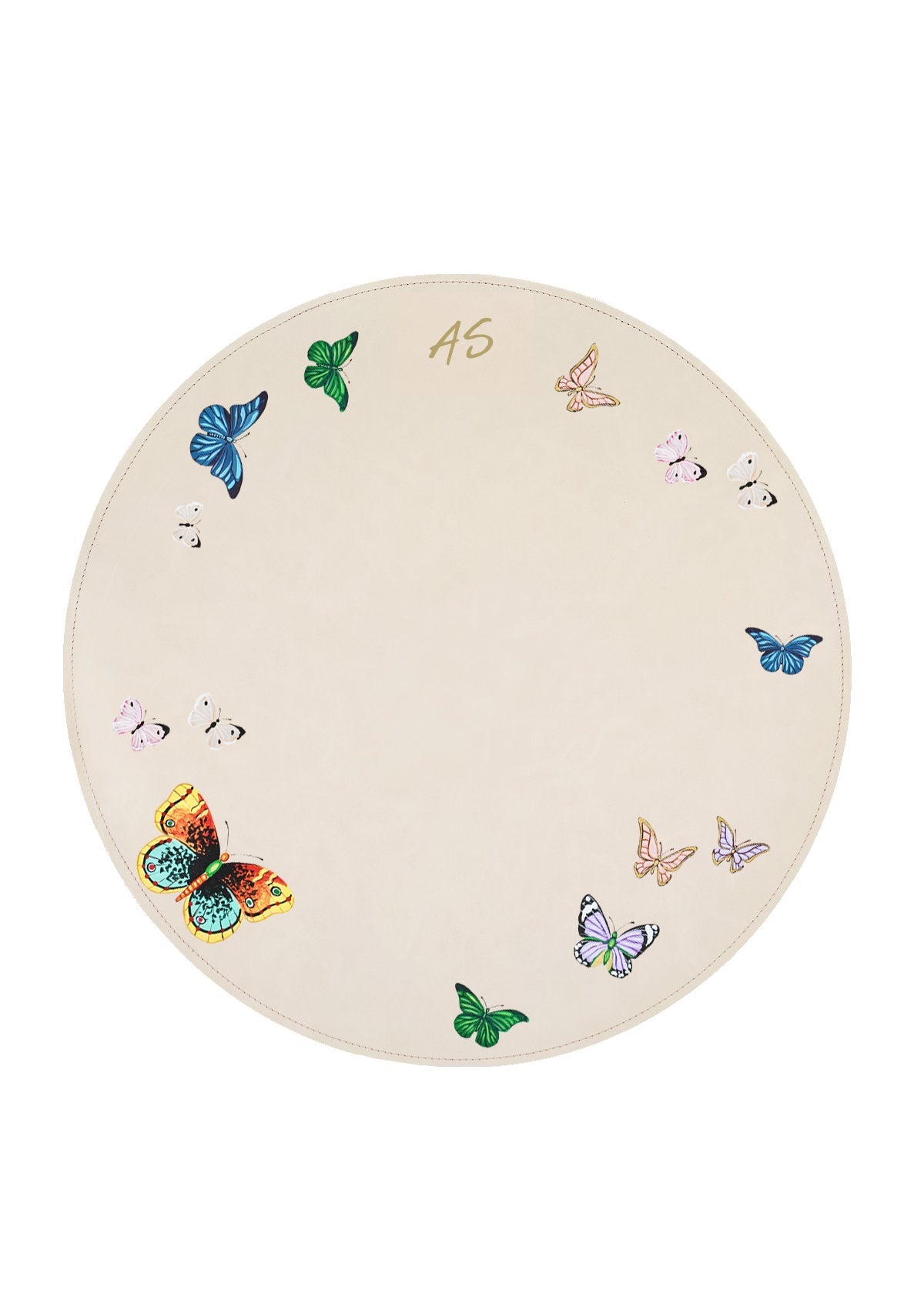 Butterflies Beige Placemat - ALEPEL