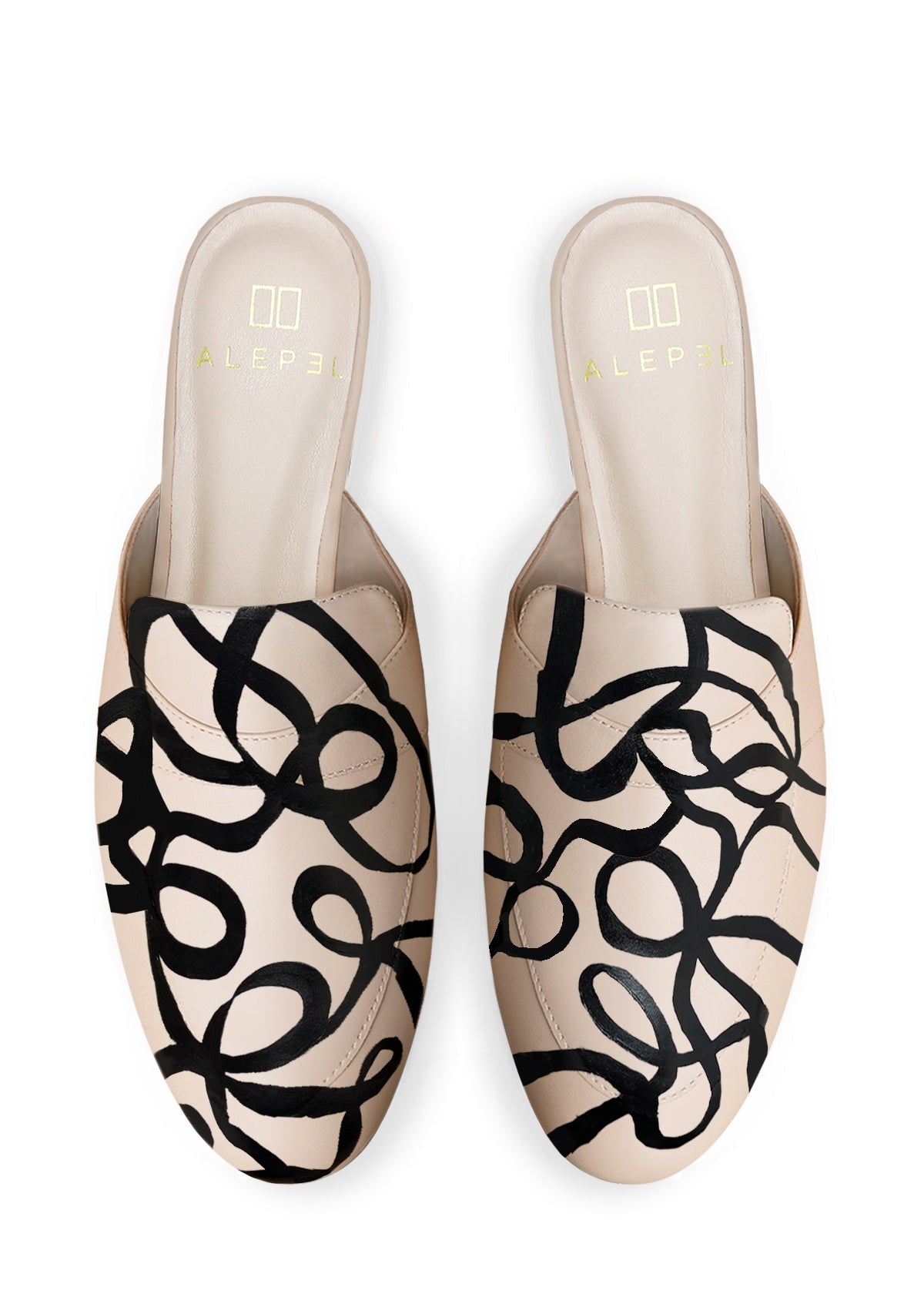 Infinite Beige Mule - ALEPEL