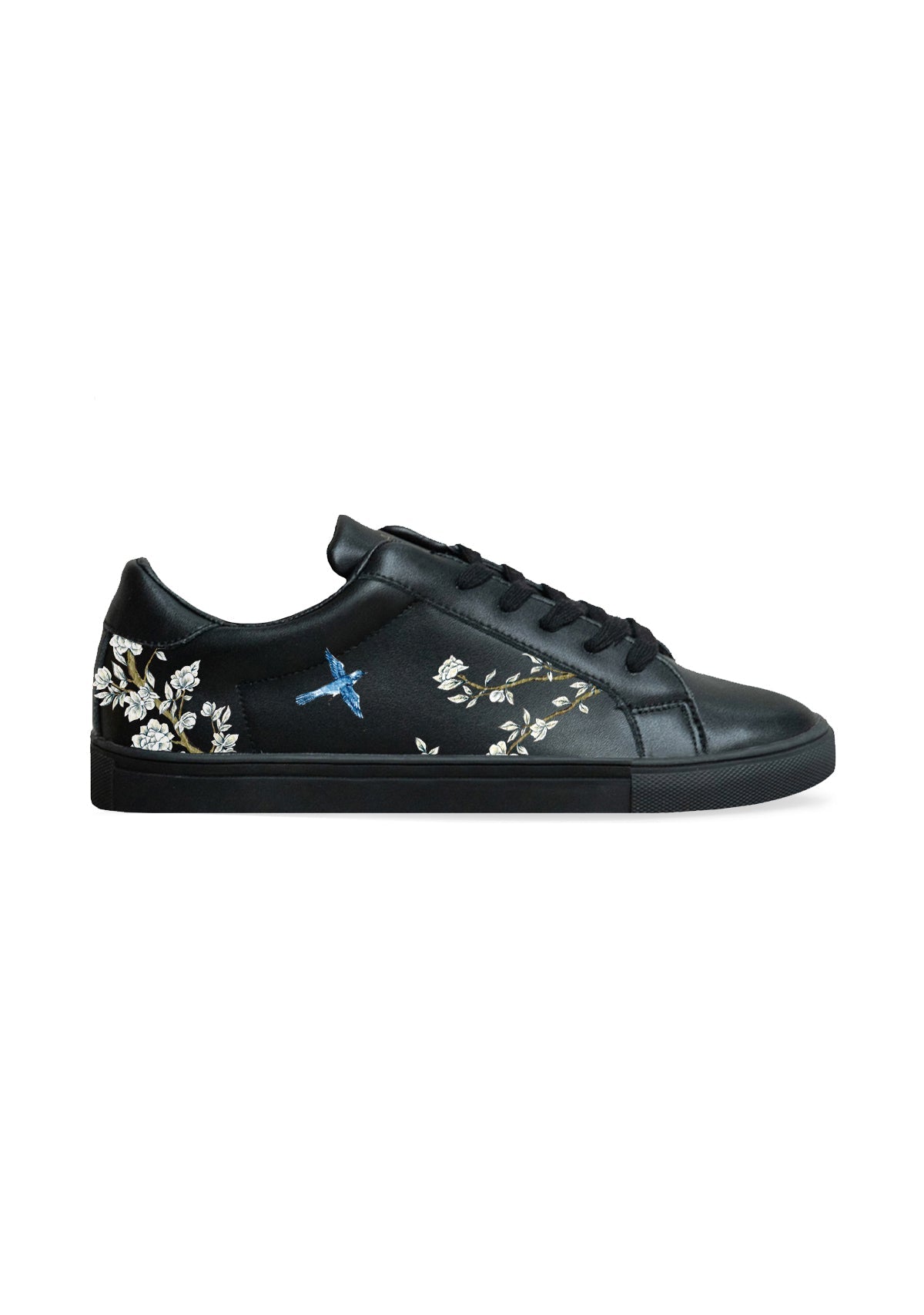 Japanese Garden Black Sneaker - ALEPEL