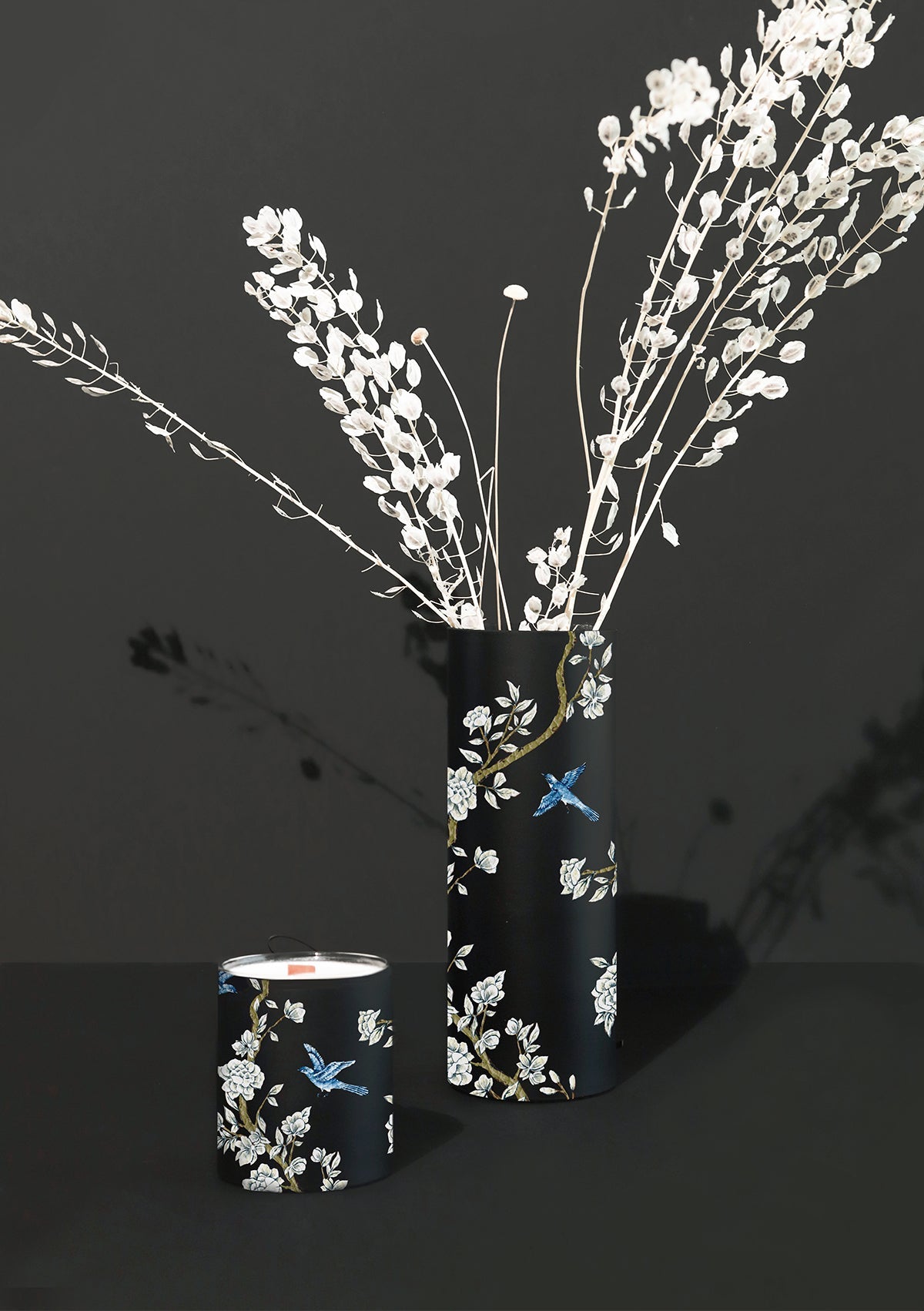 Japanese Garden Black Vase - ALEPEL