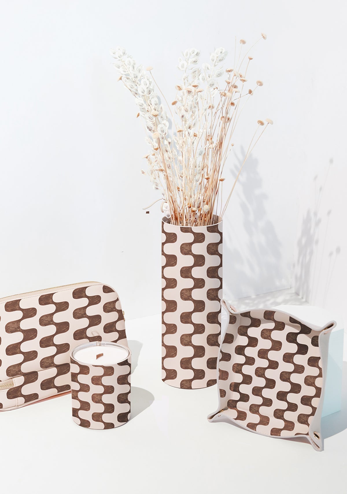 Warm Retro Beige Tray - ALEPEL