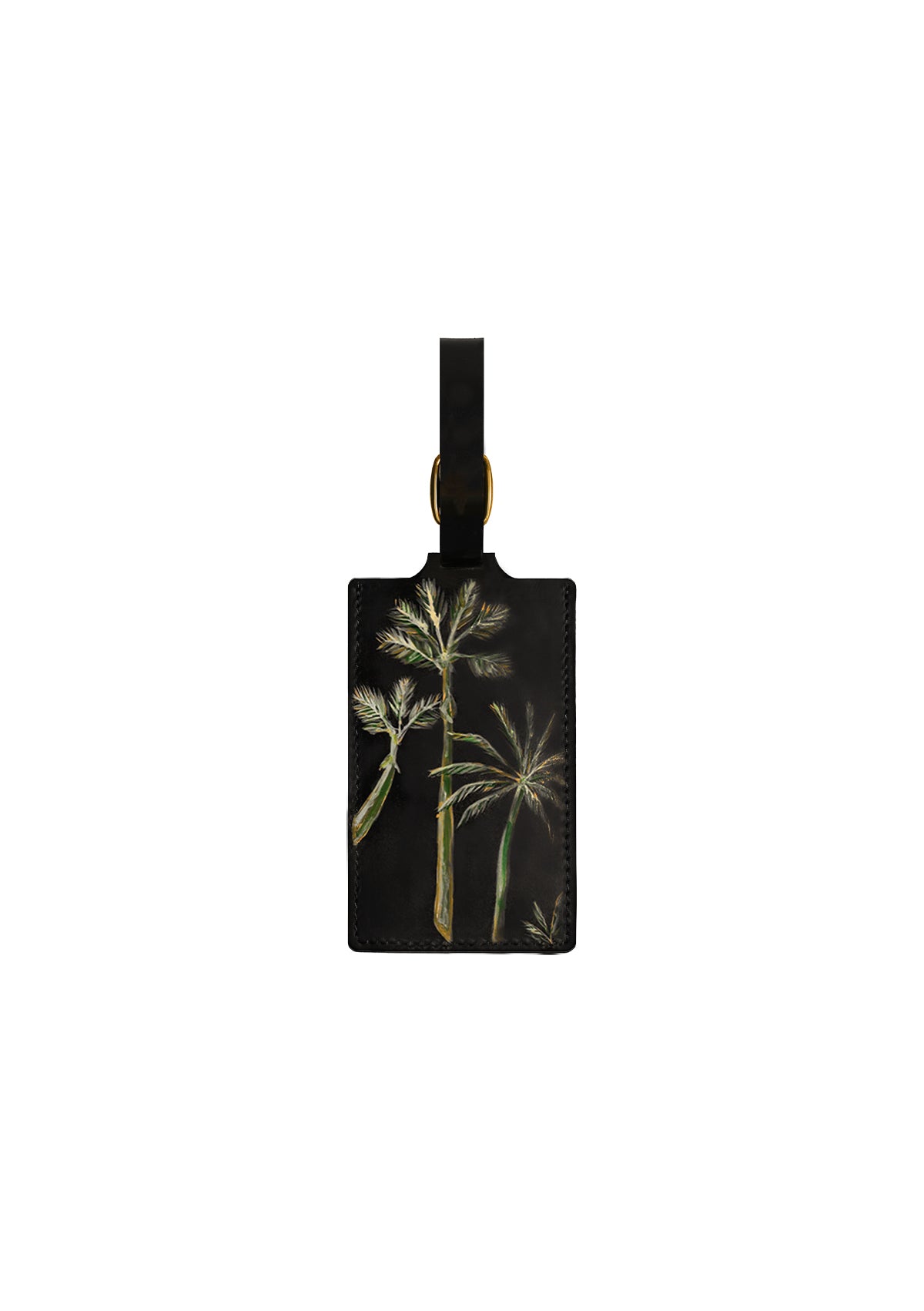 Cocora Valley Black Luggage Tag