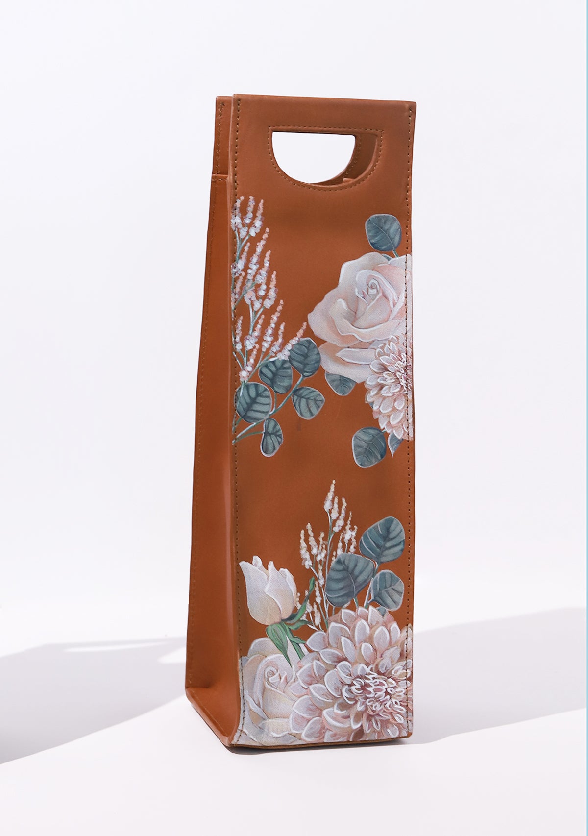 Floral Wine Bag