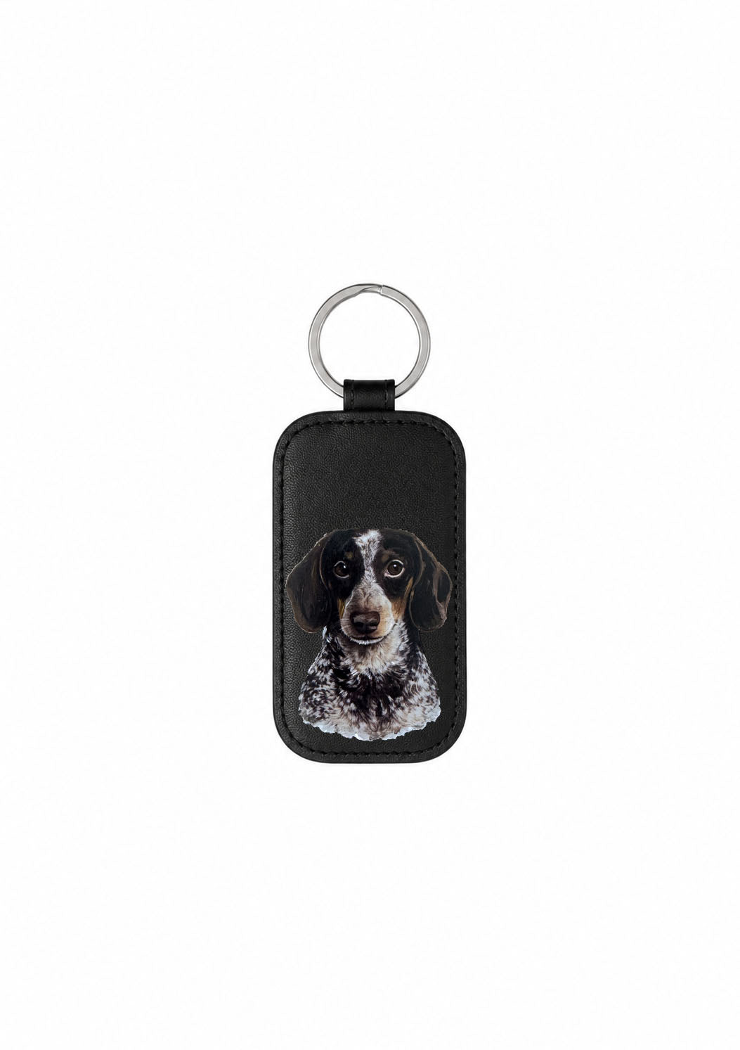 Black Keychain Custom Design