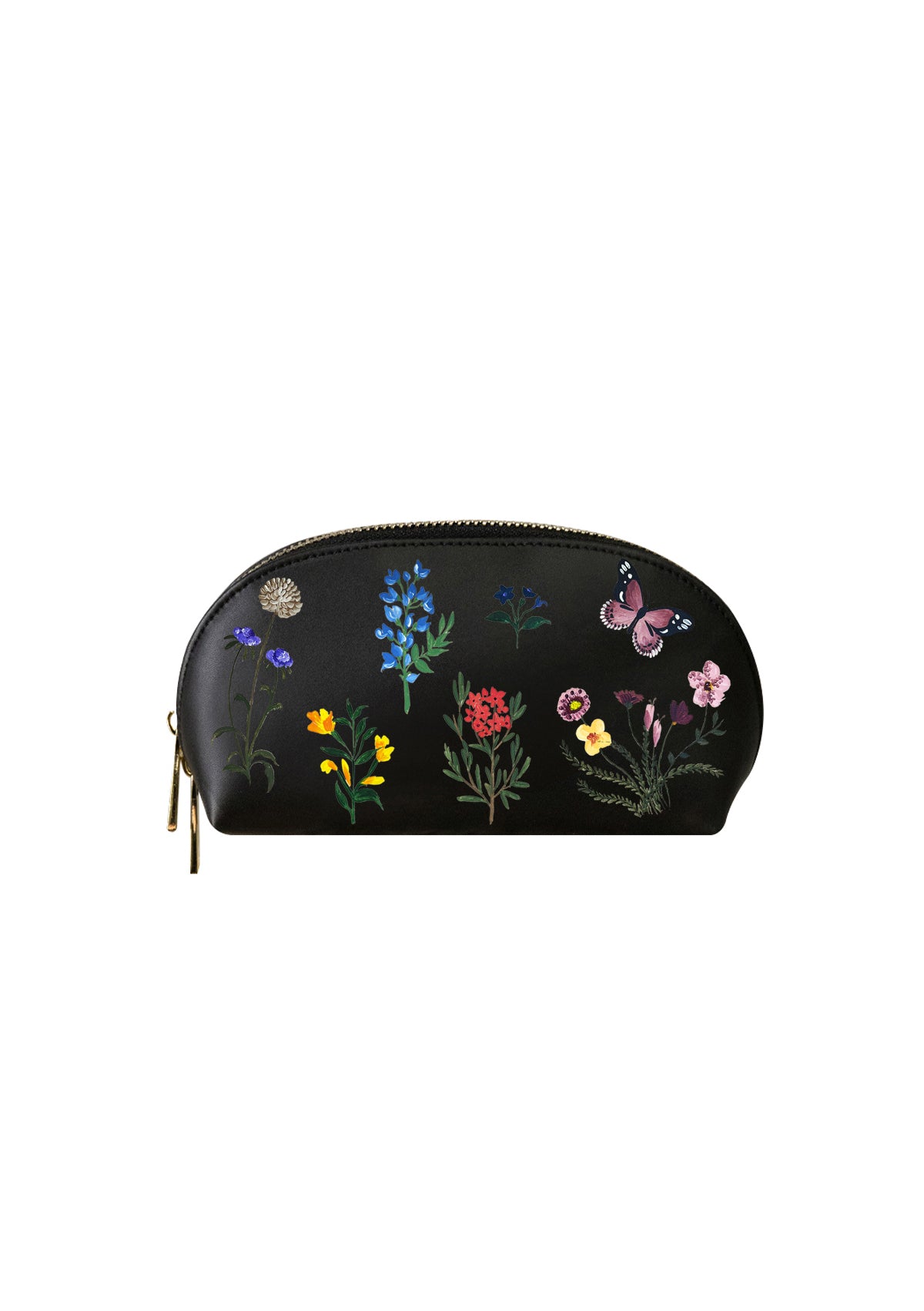 Pressed Flowers Makeup Bag