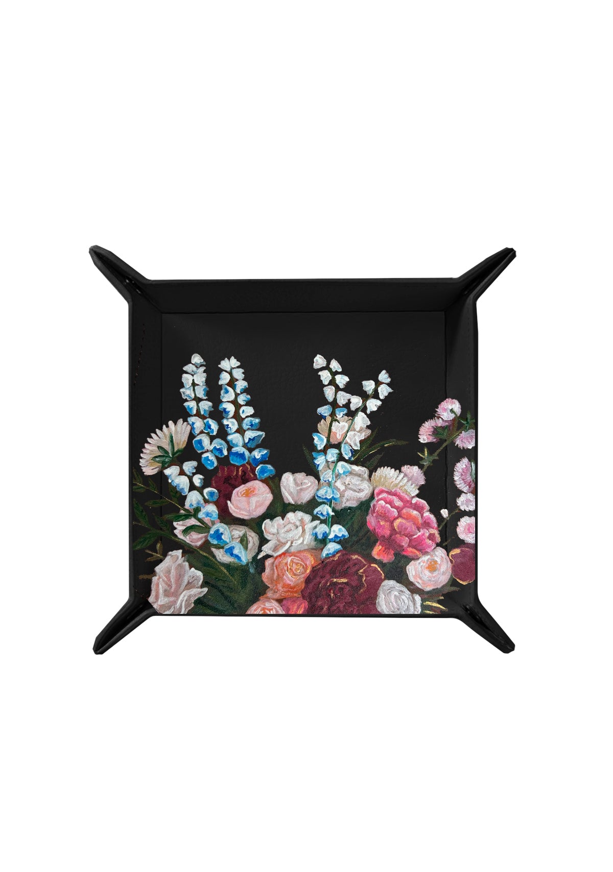 Bridal Bouquet Black Tray