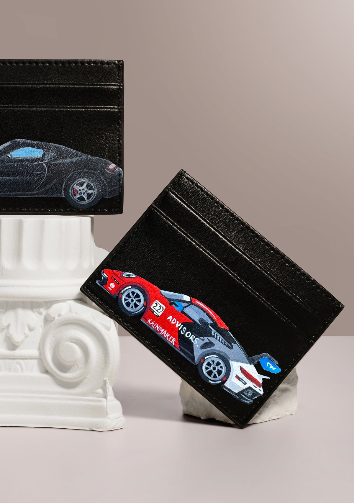 Black Cardholder Custom Design - ALEPEL