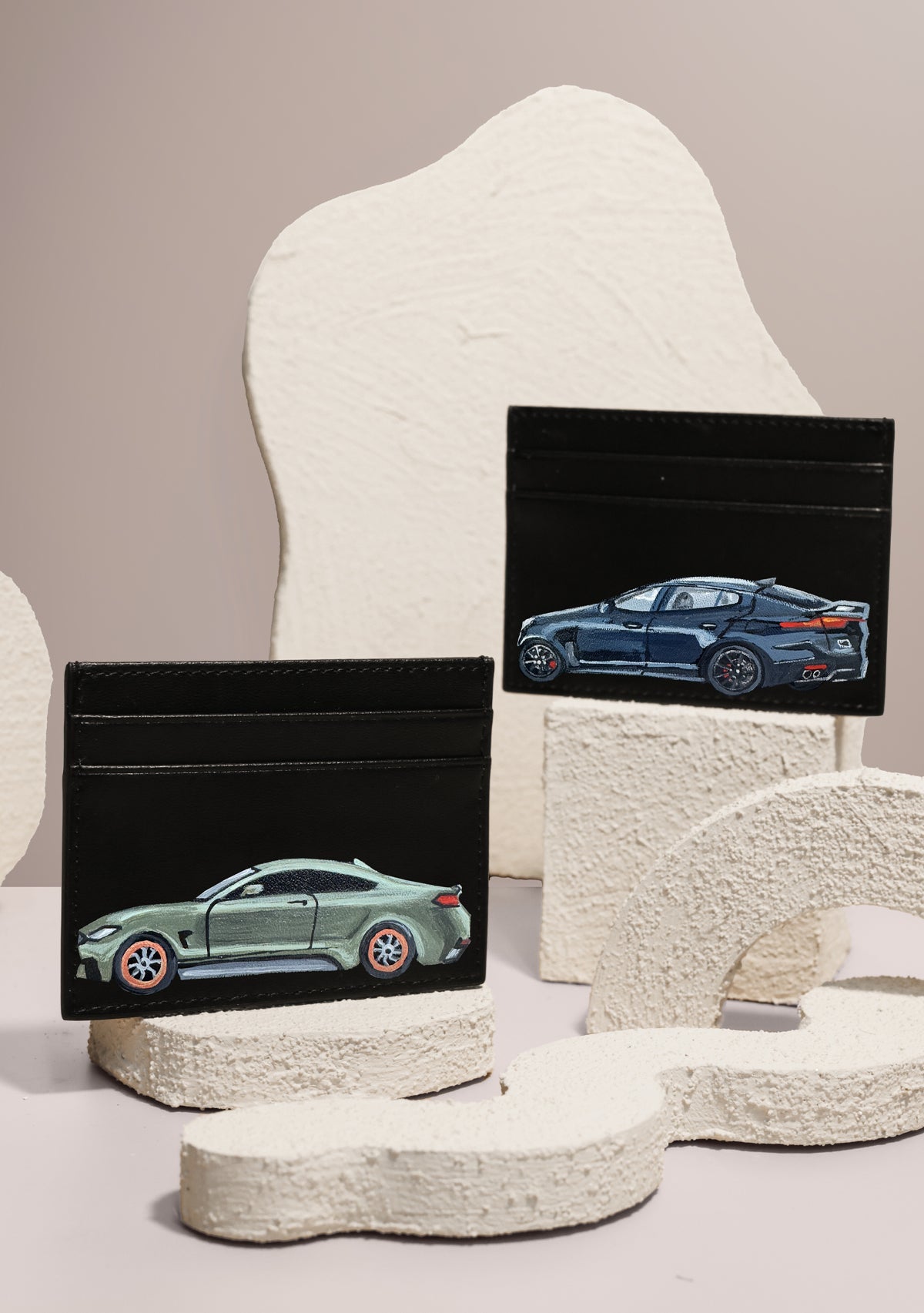 Black Cardholder Custom Design - ALEPEL