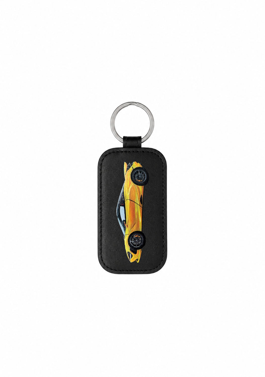 Black Keychain Custom Design - ALEPEL